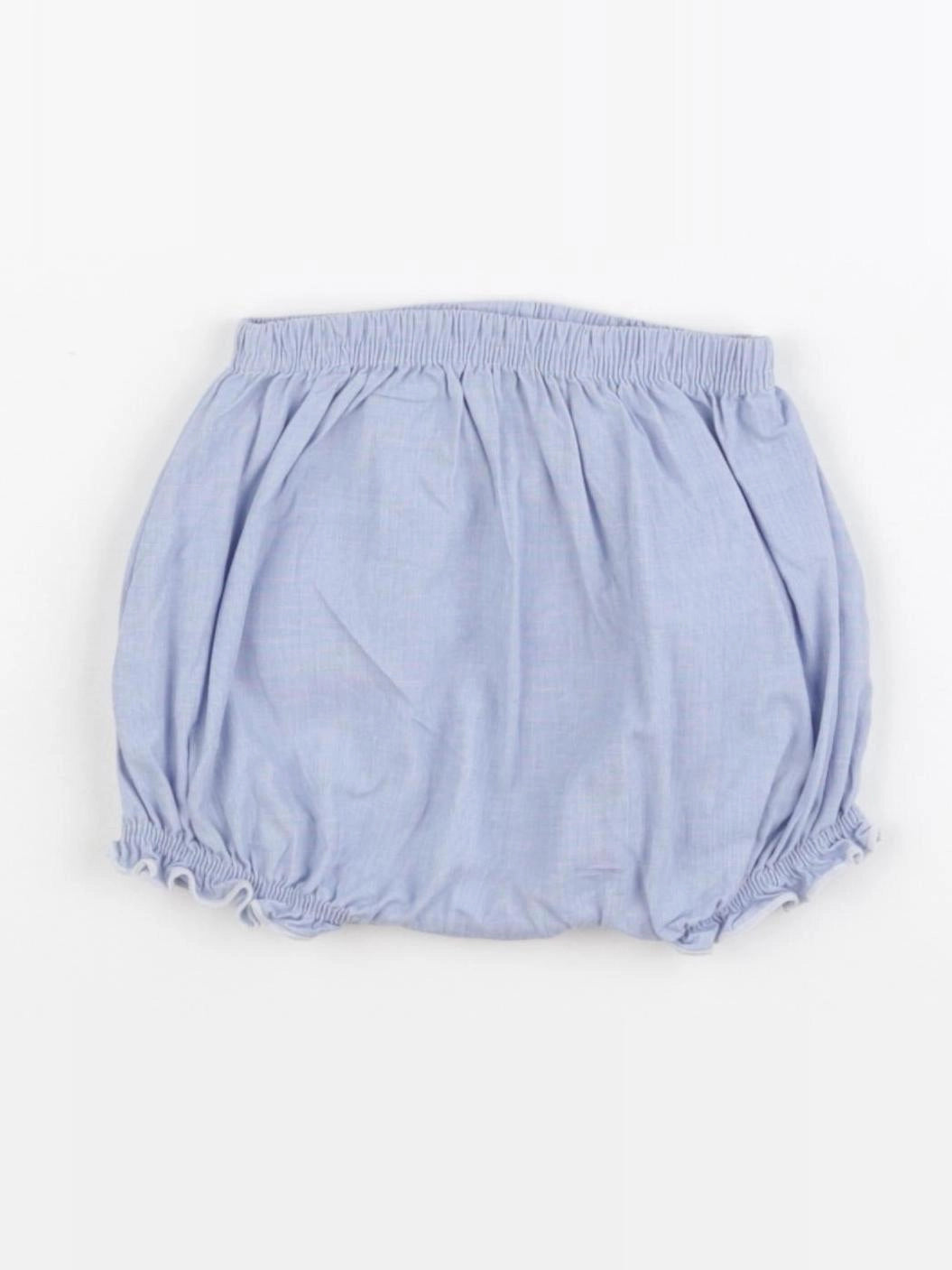 Petit Bateau - bloomer bleu - 1 mois