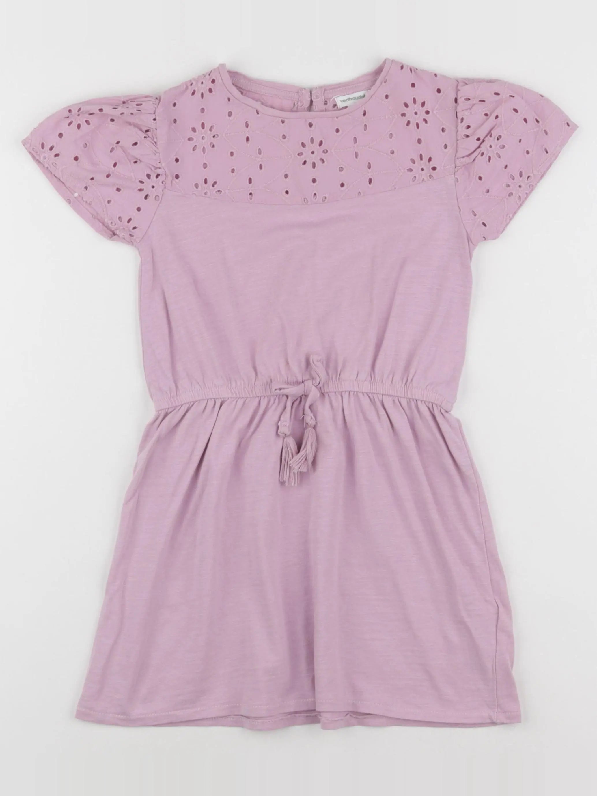 Vertbaudet - robe rose - 6 ans