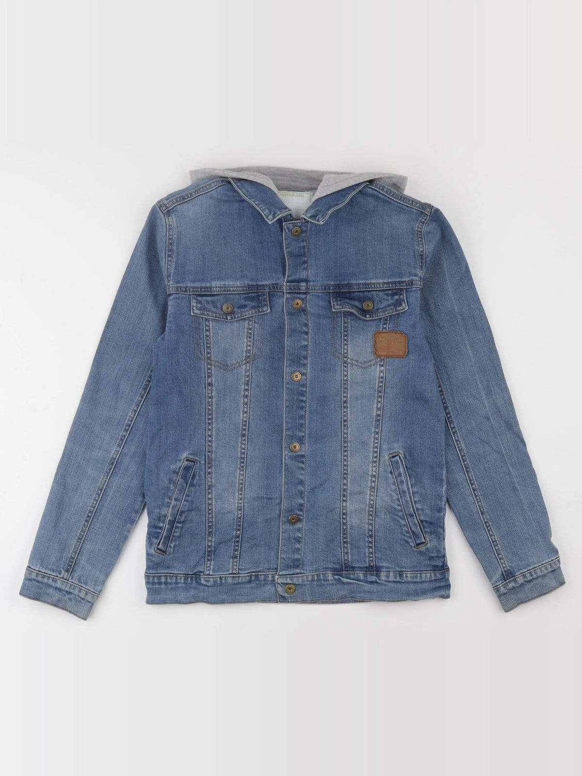 Vertbaudet - veste bleu - 14 ans