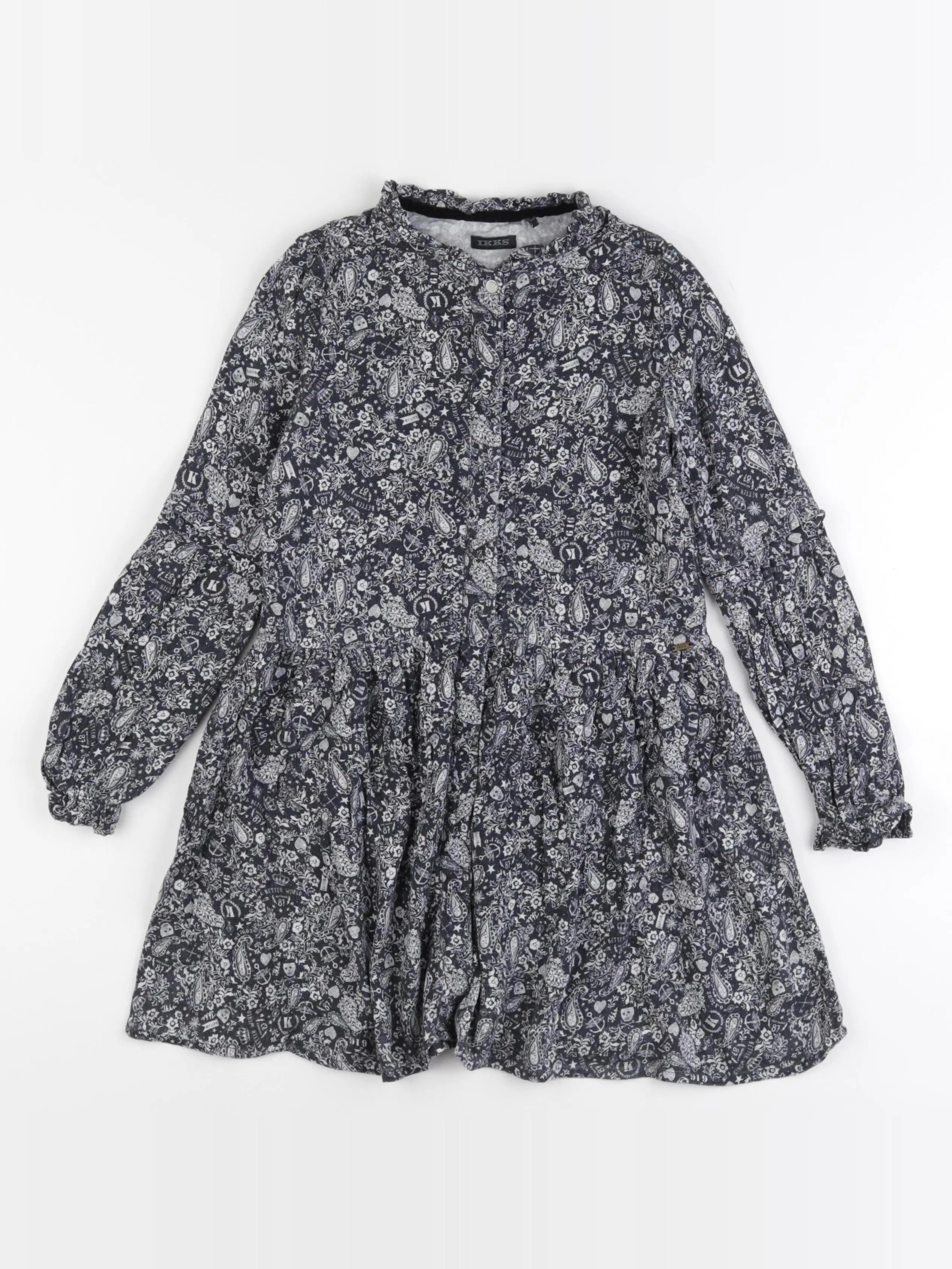 IKKS - robe multicolore - 8 ans