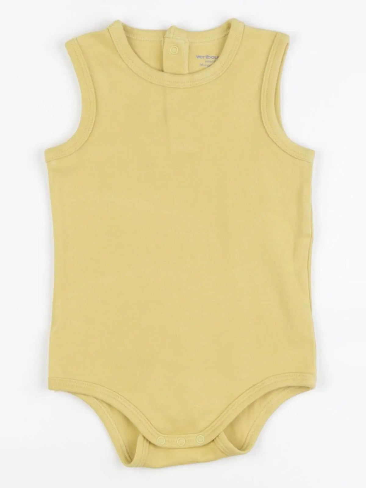 Vertbaudet - body jaune - 36 mois