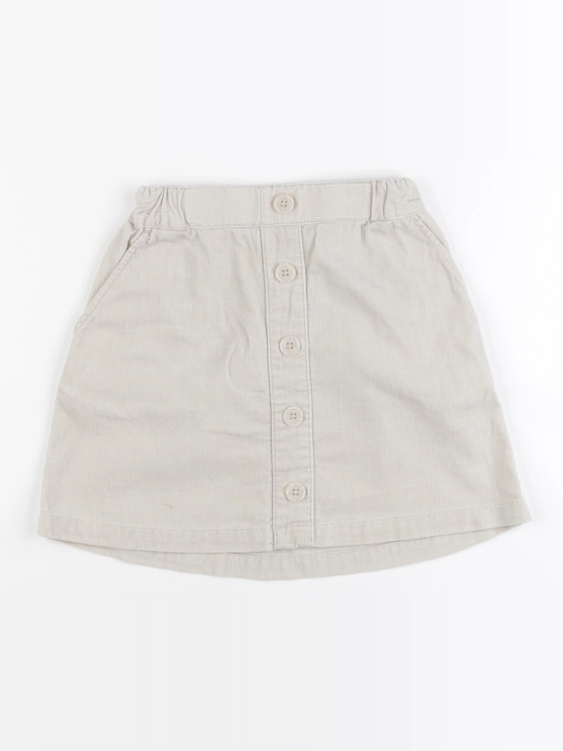 Uniqlo - jupe beige - 3/4 ans