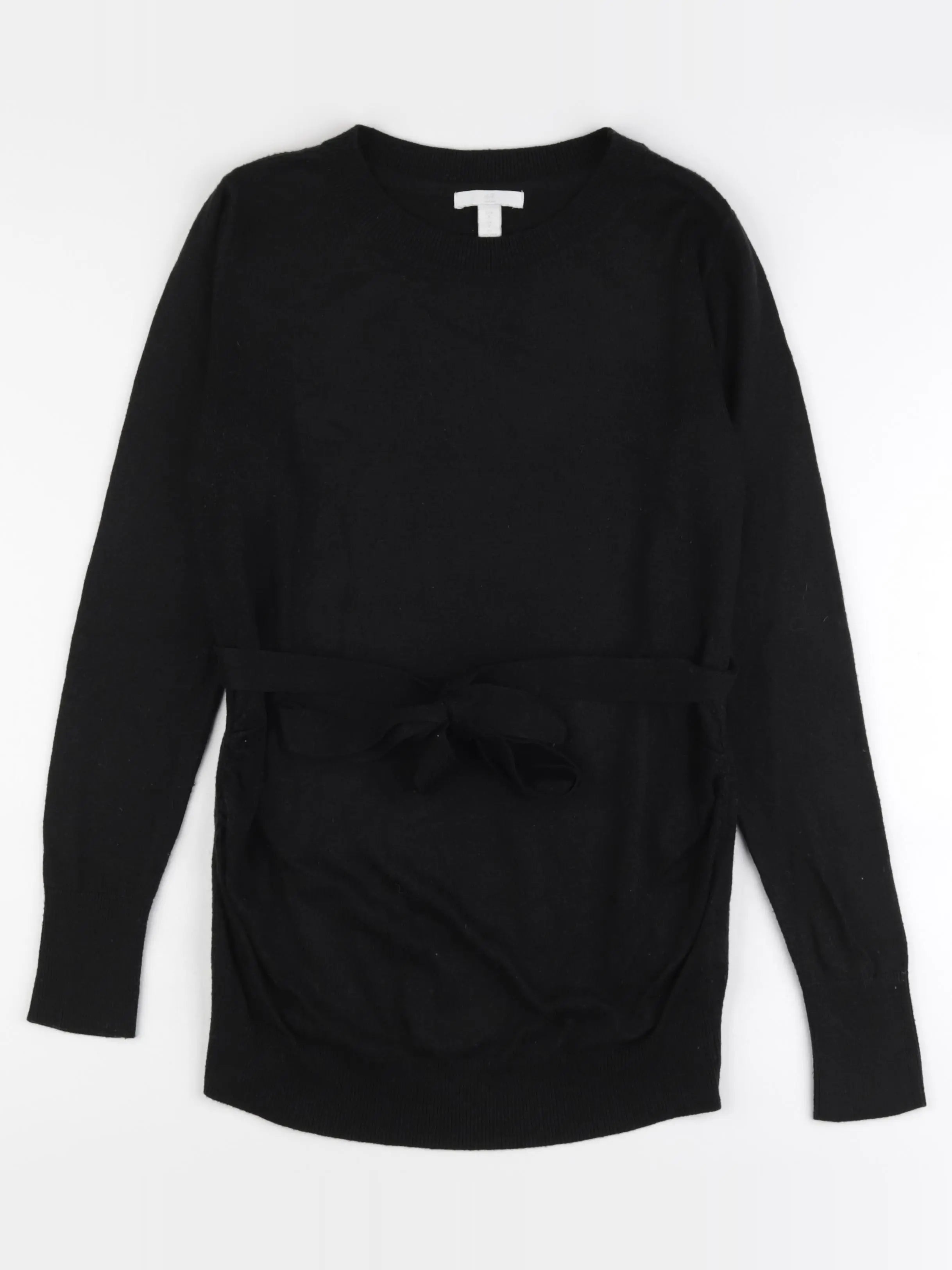 H&M - pull grossesse noir - s