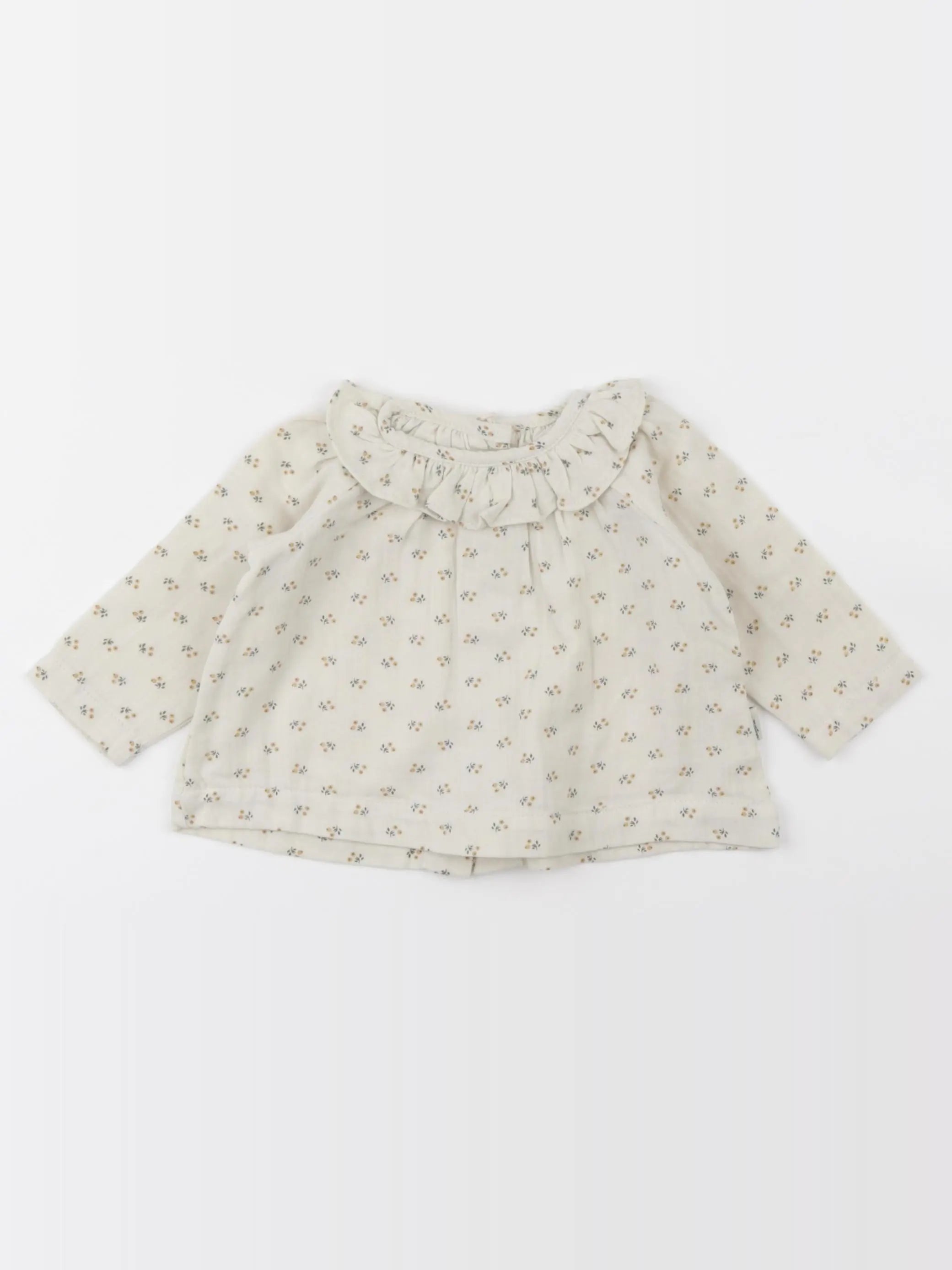 Poudre Organic - blouse beige - 1 mois