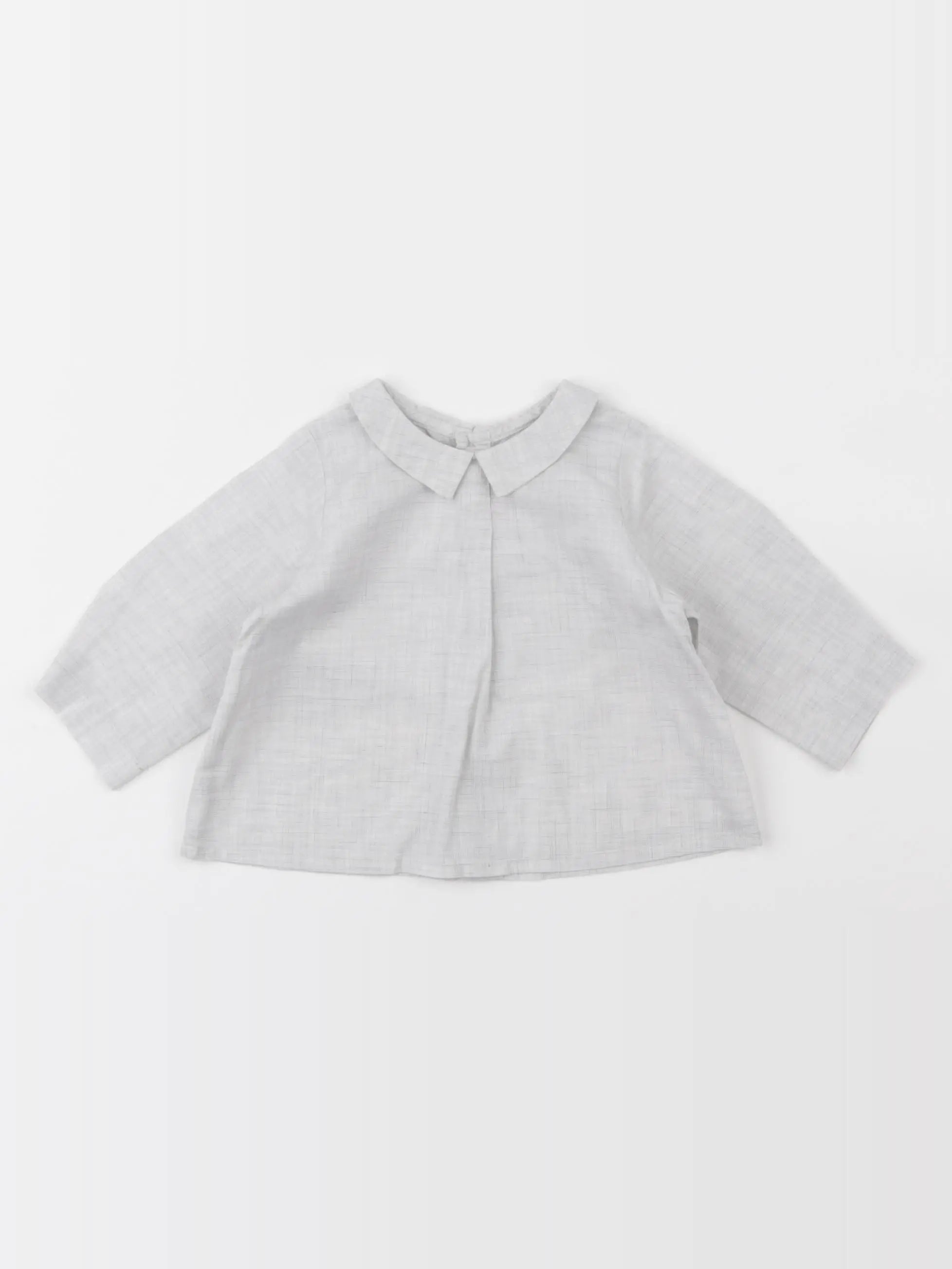 Bonpoint - blouse gris - 3 mois