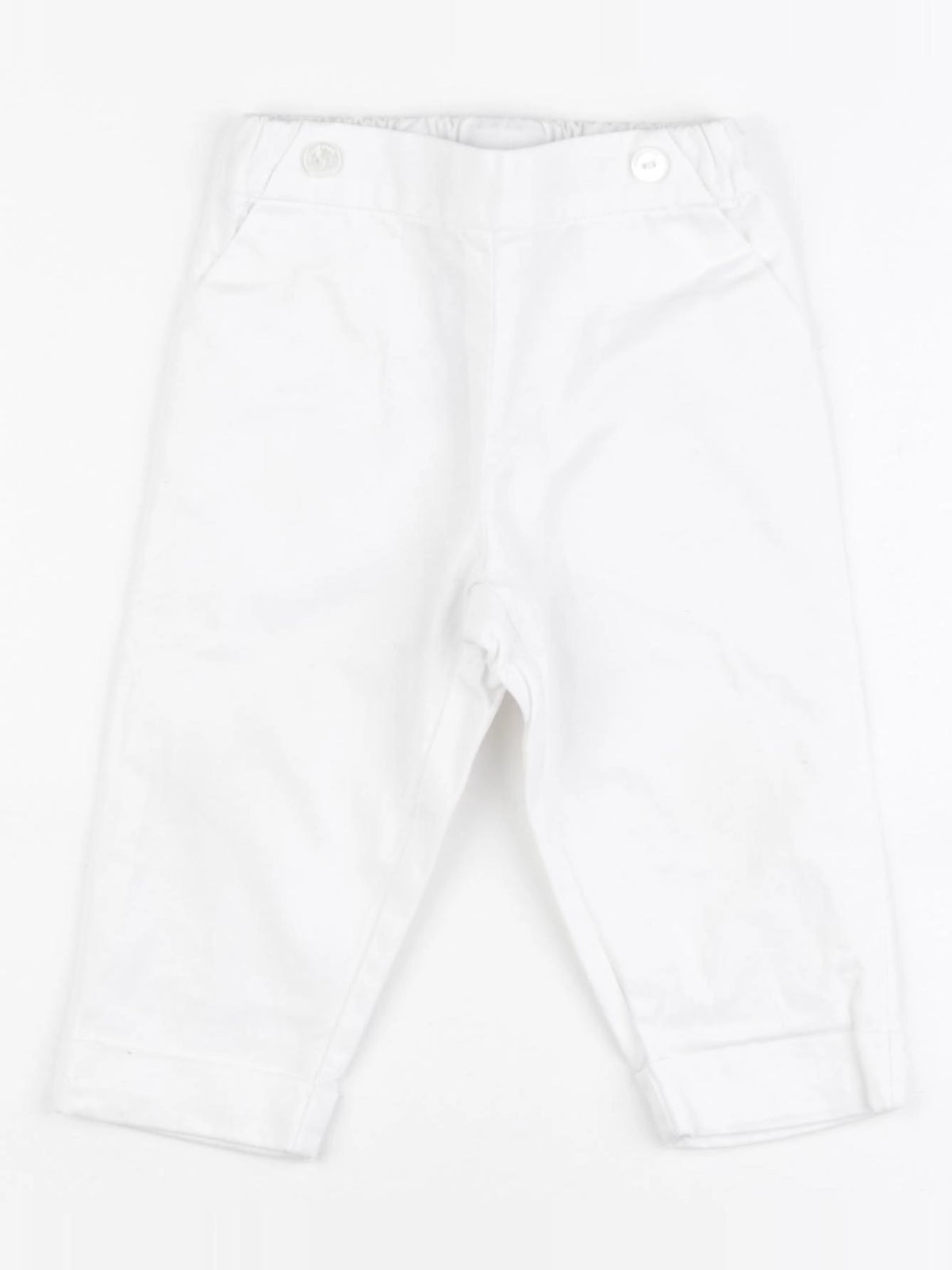 Jacadi - pantalon blanc - 12 mois
