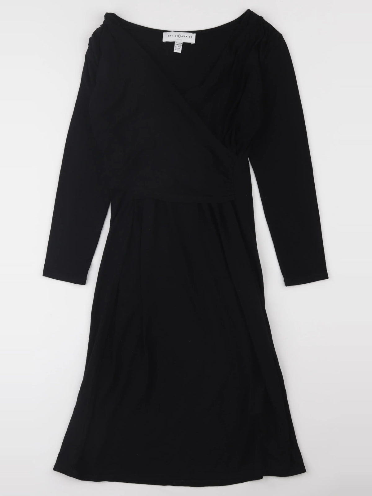Envie de fraise - robe grossesse noir - 38
