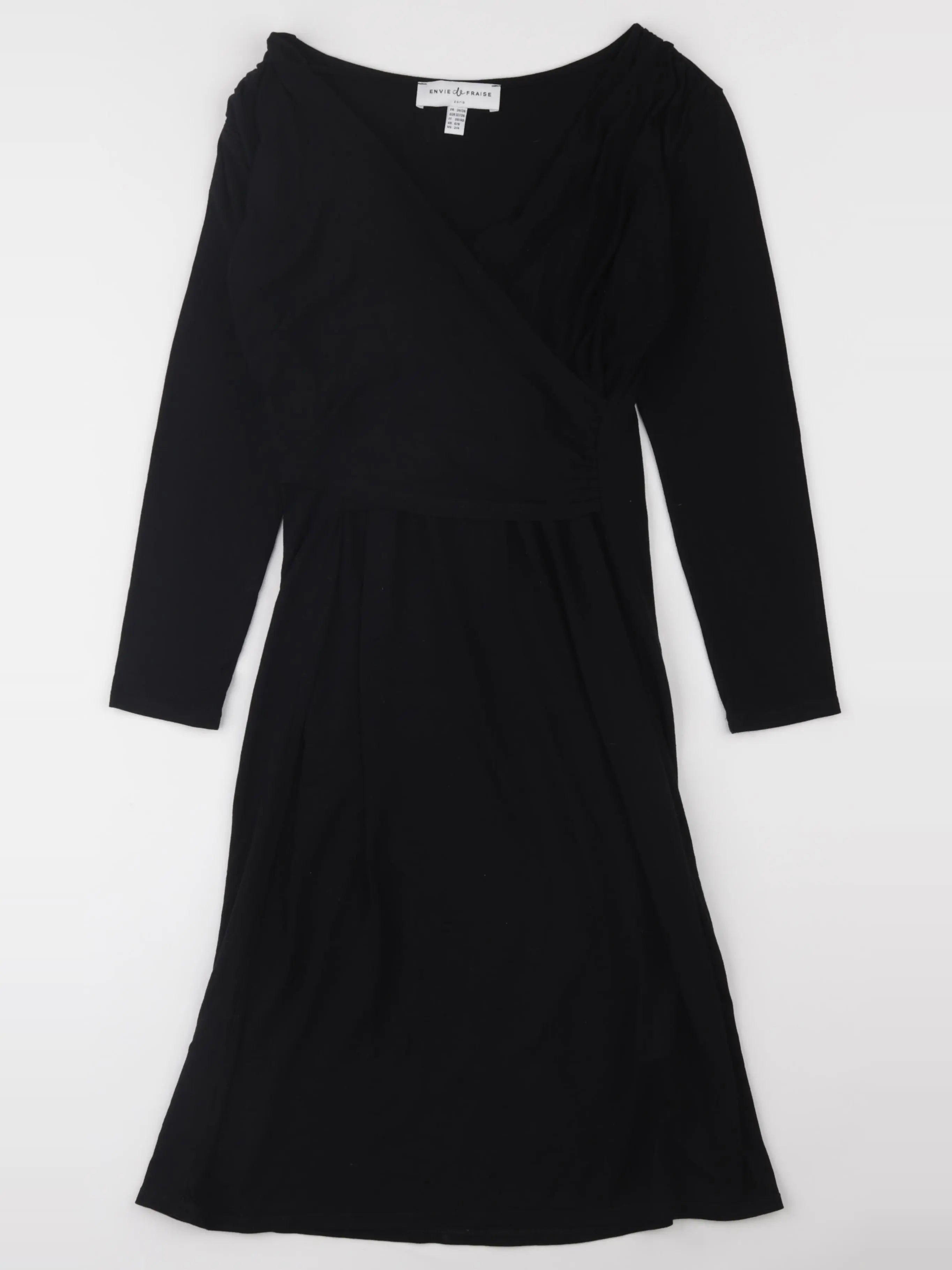 Envie de fraise - robe grossesse noir - 38