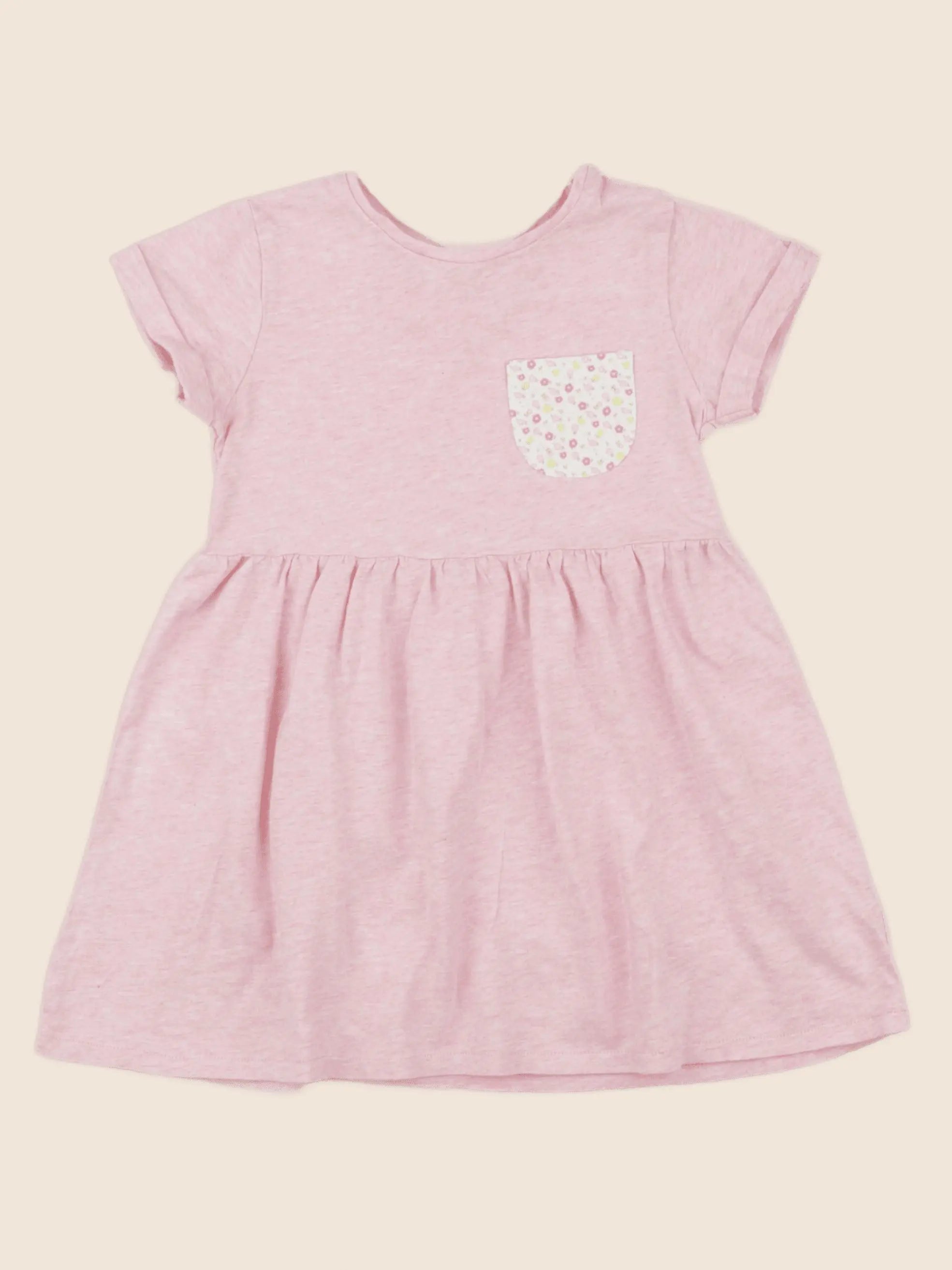 H&M - robe rose - 18/24 mois