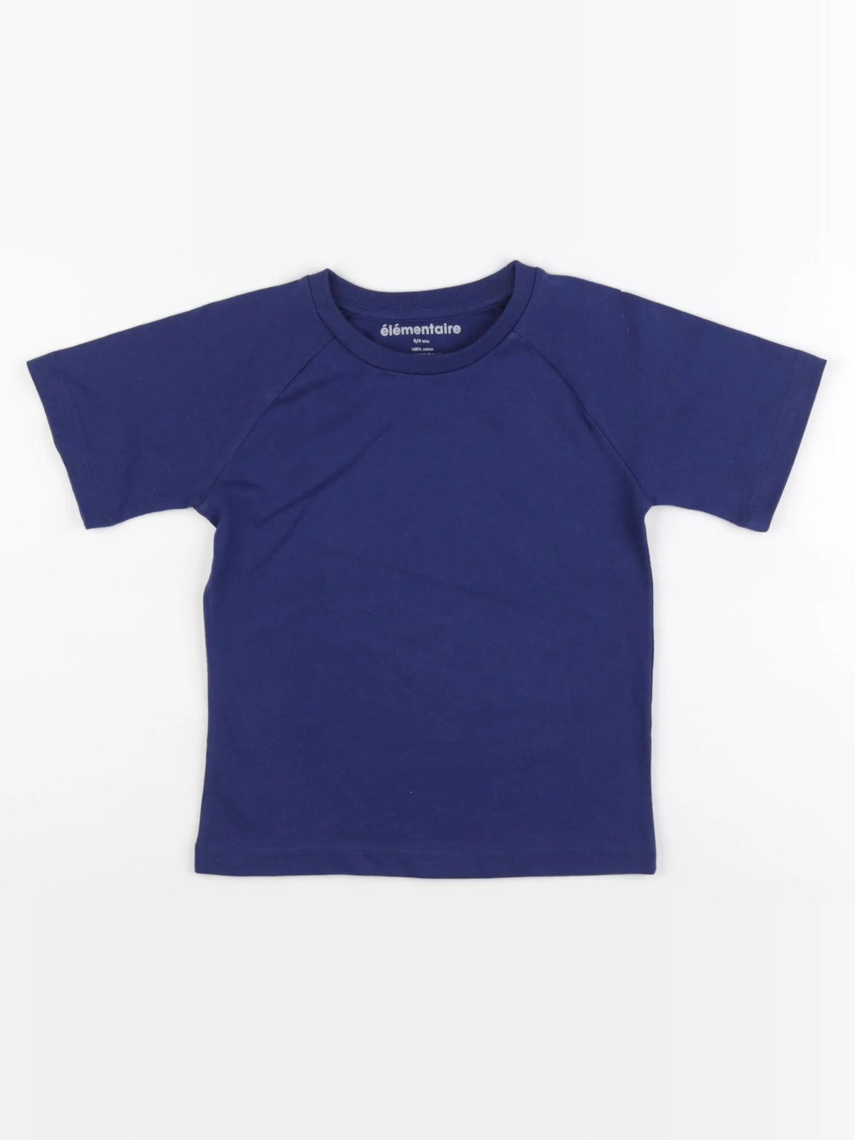 Elémentaire - tee-shirt bleu - 7/8 ans
