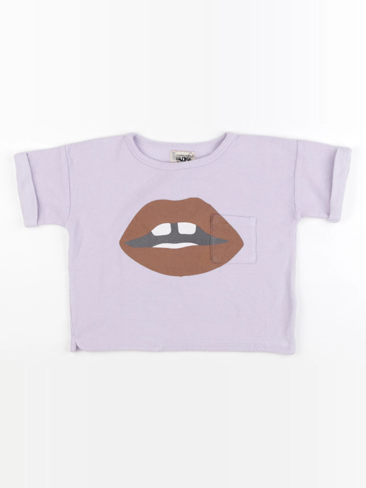 Piupiuchick - tee-shirt violet - 6 ans