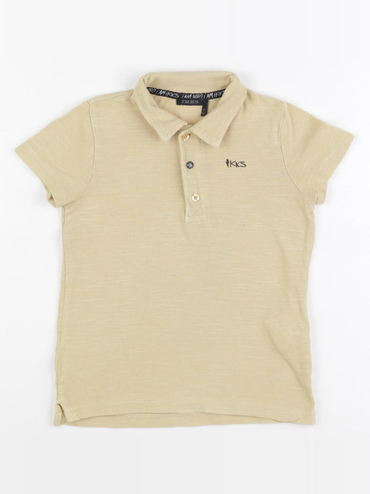 IKKS - polo imprimé au dos jaune - 4 ans