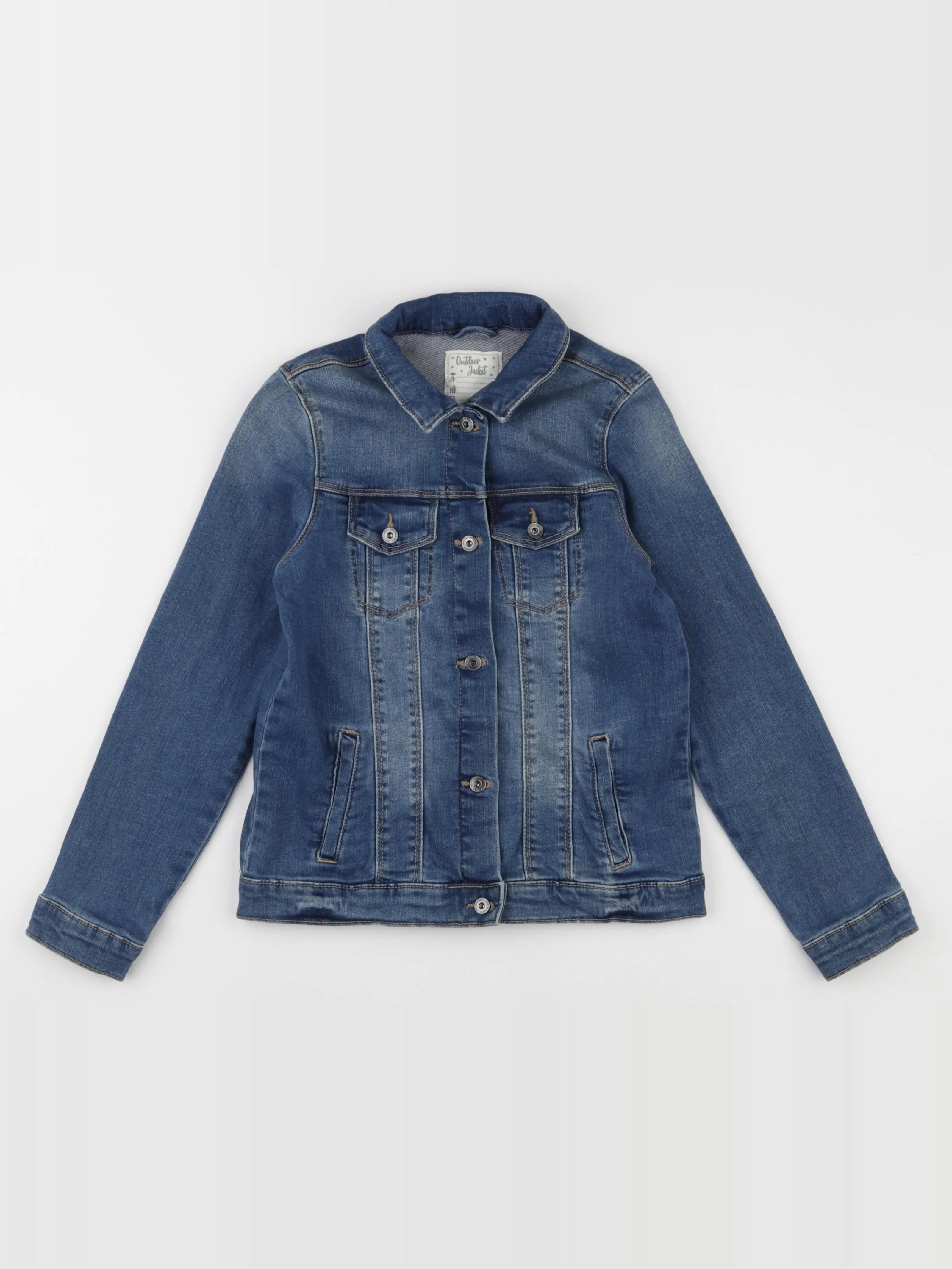 Vertbaudet - veste bleu - 10 ans