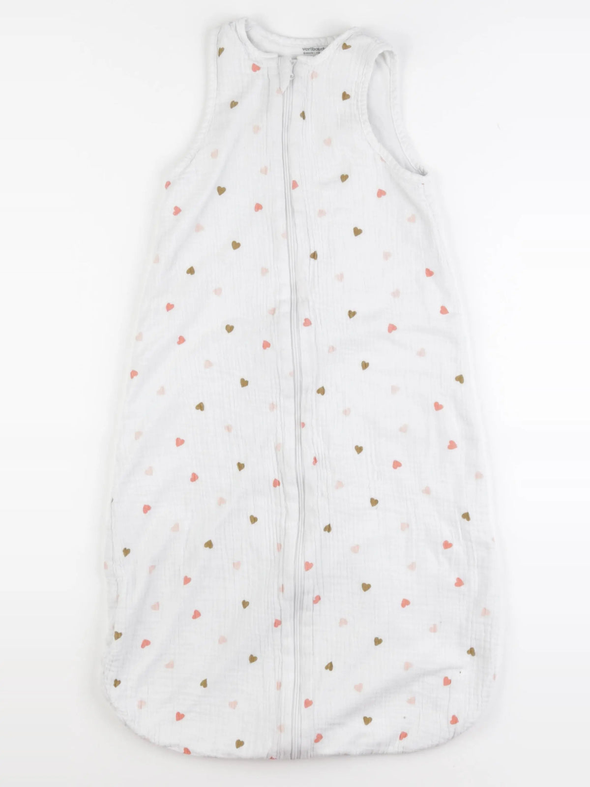 Vertbaudet - gigoteuse blanc - 6/18 mois