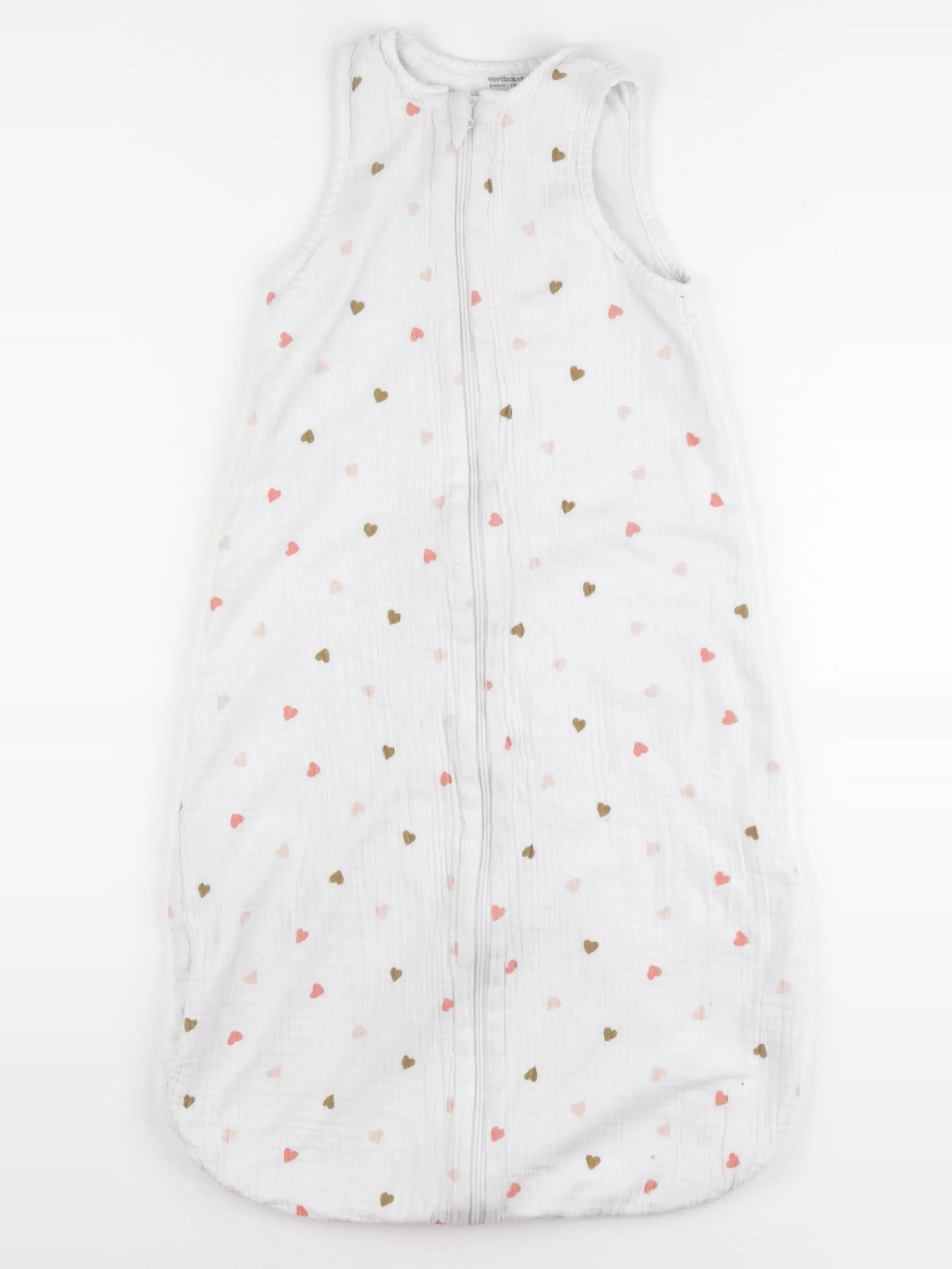 Vertbaudet - gigoteuse blanc - 6/18 mois