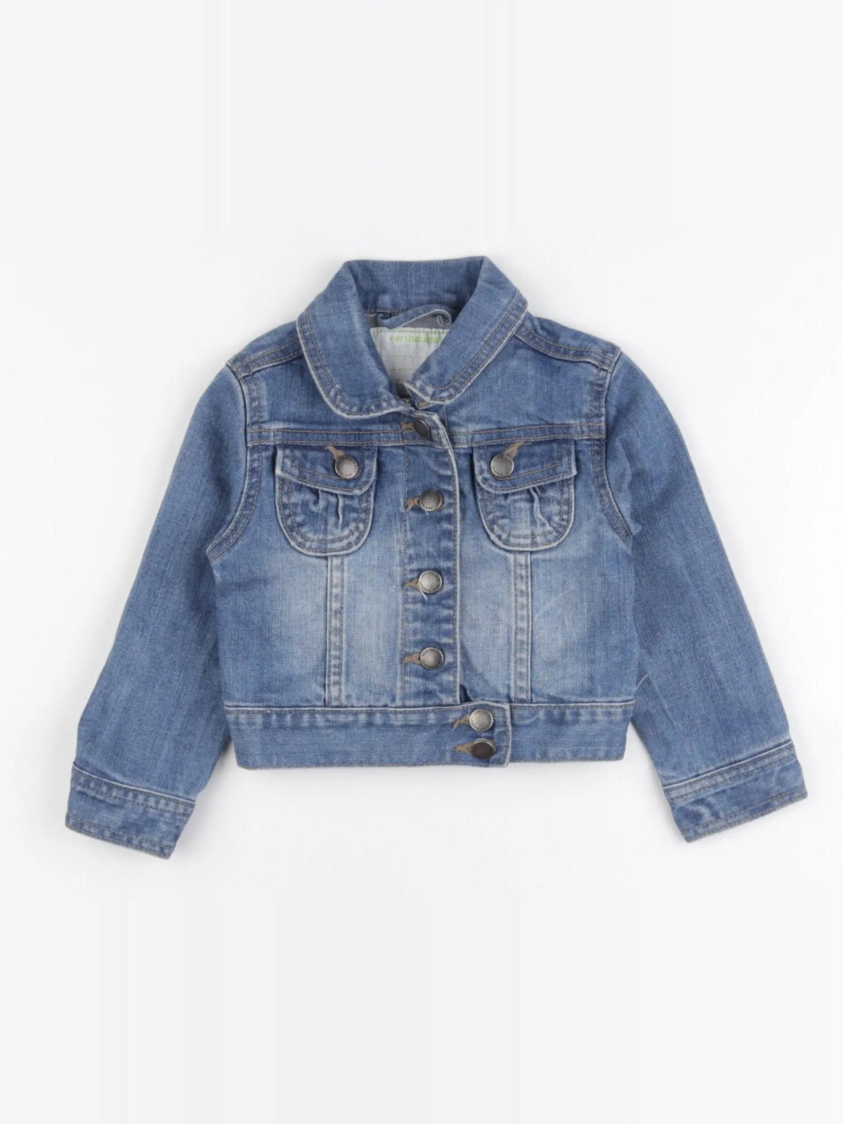 Vertbaudet - veste bleu - 2 ans