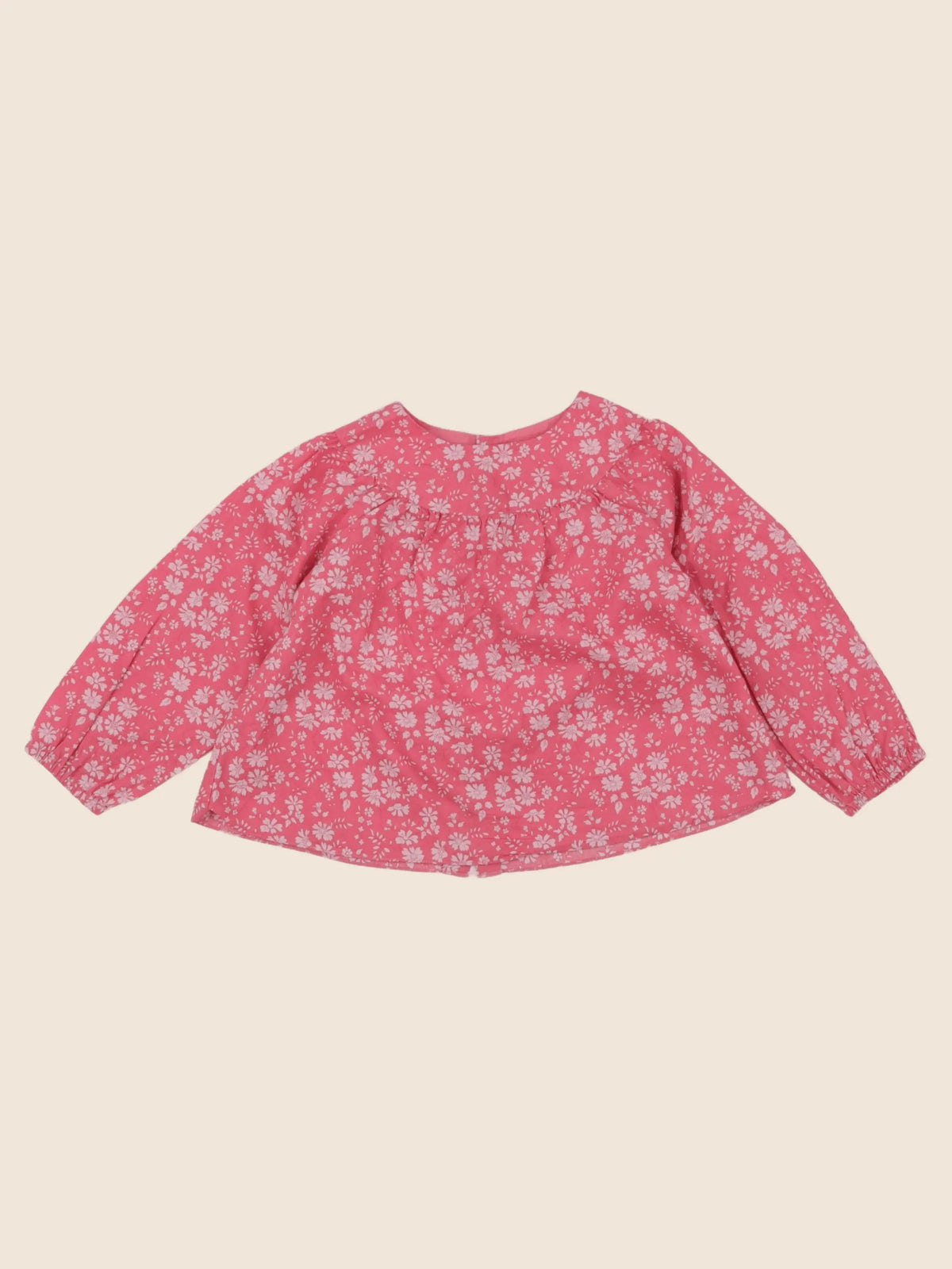 Jacadi - blouse liberty rose - 12 mois