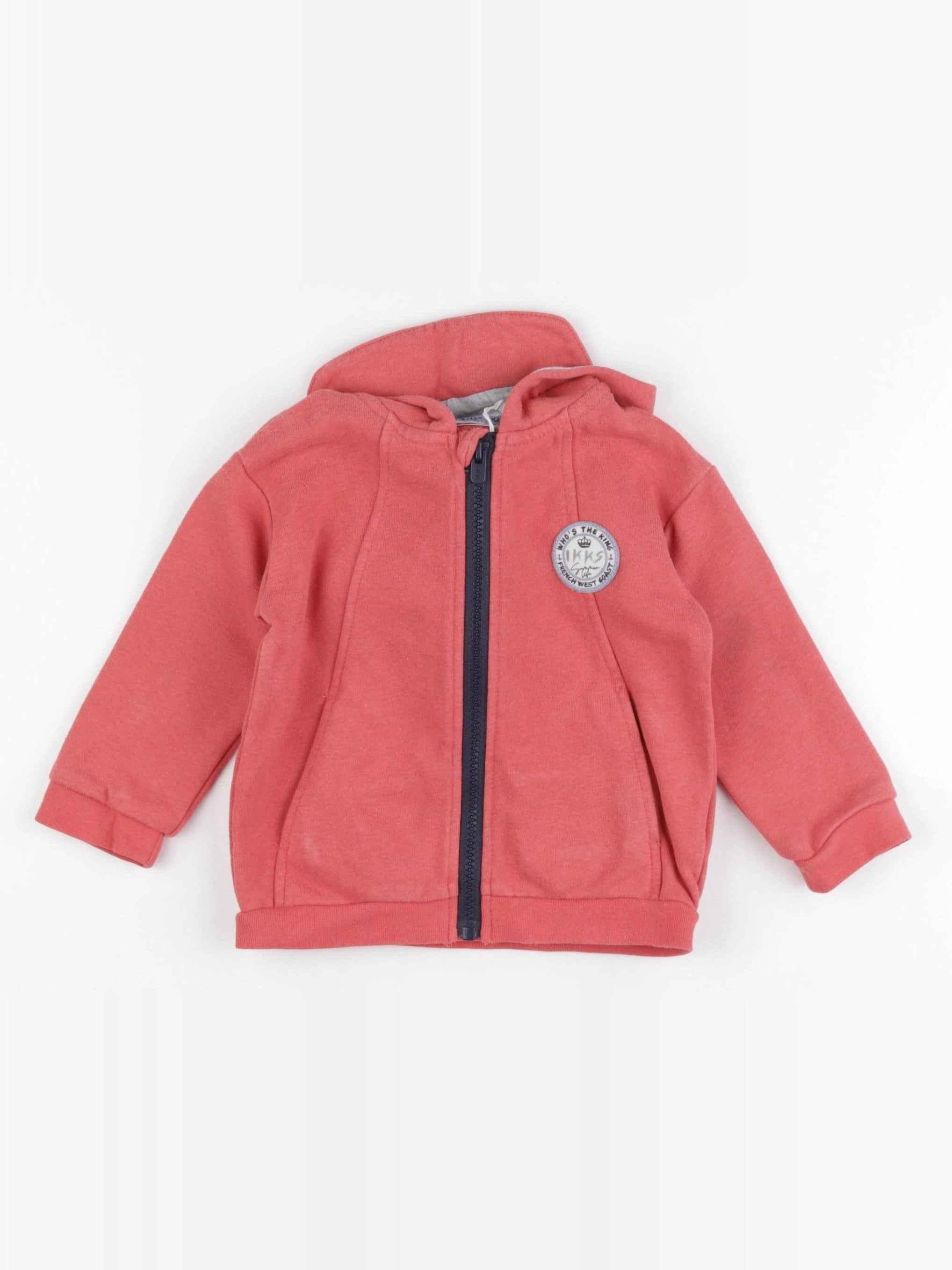 IKKS - sweat imprimé au dos rouge - 18 mois