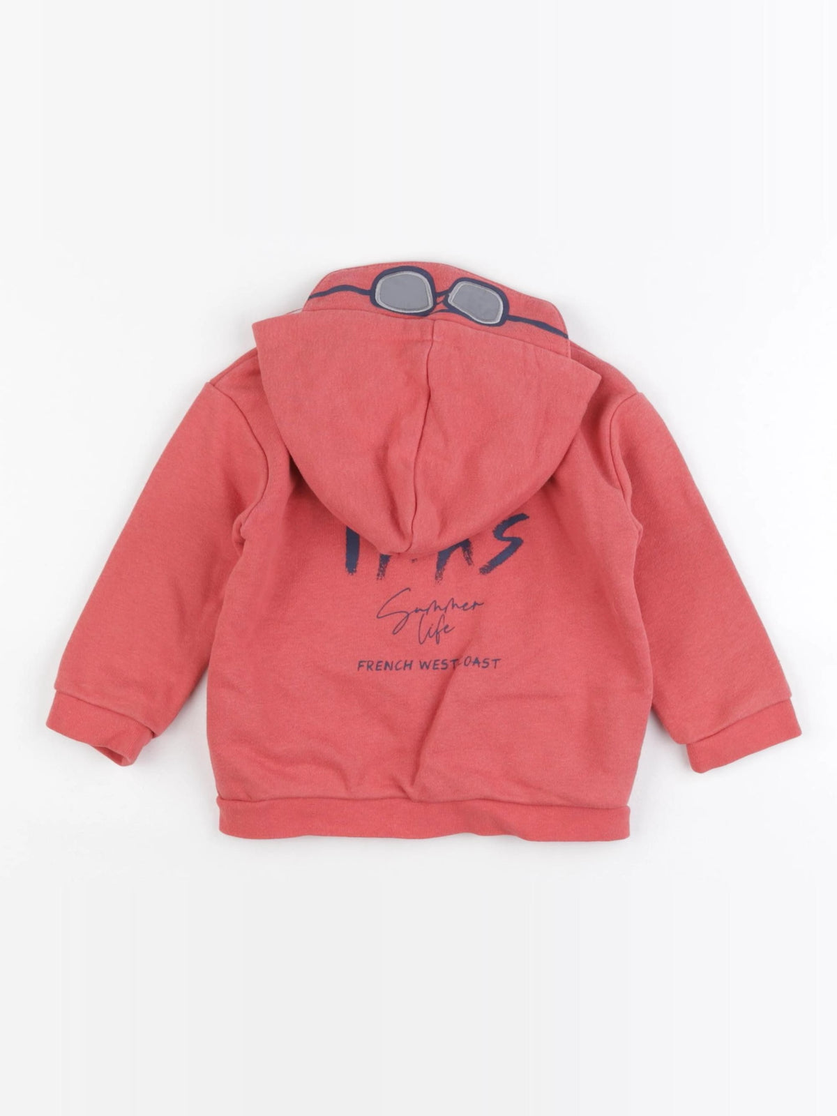 IKKS - sweat imprimé au dos rouge - 18 mois