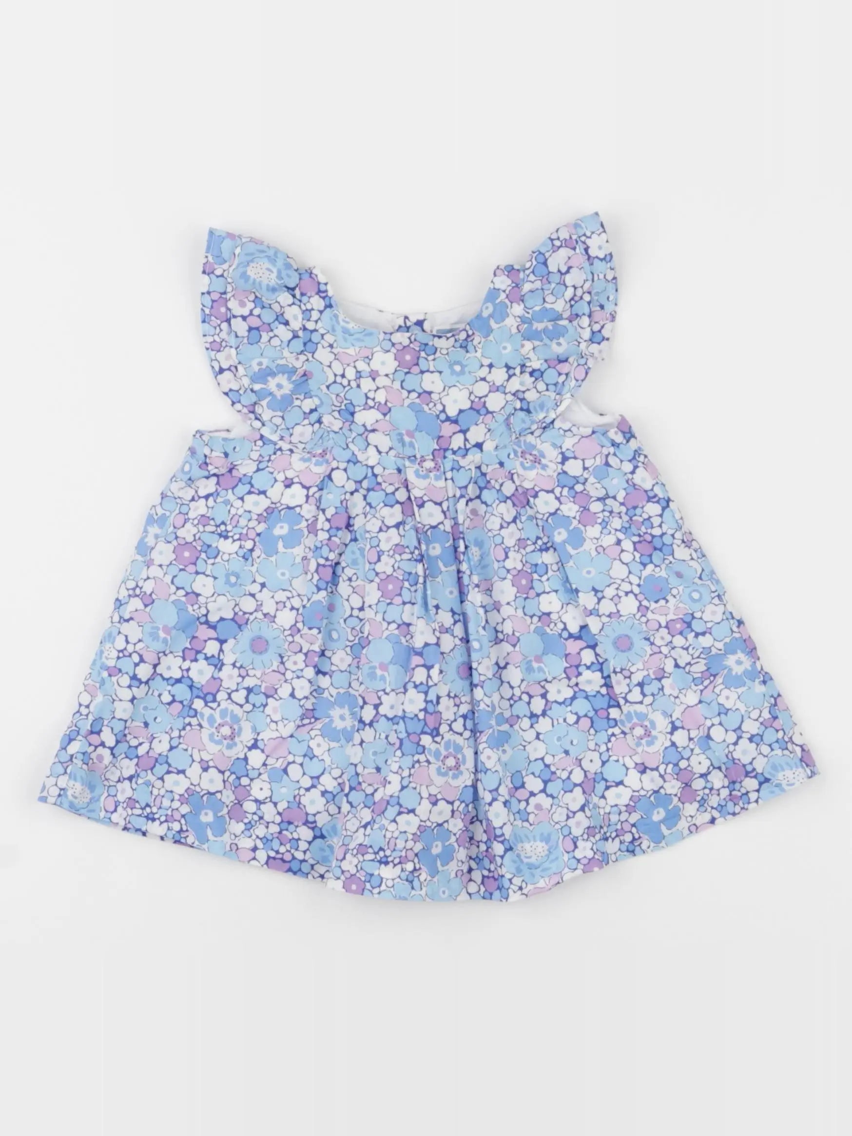 Jacadi - robe liberty bleu - 3 mois