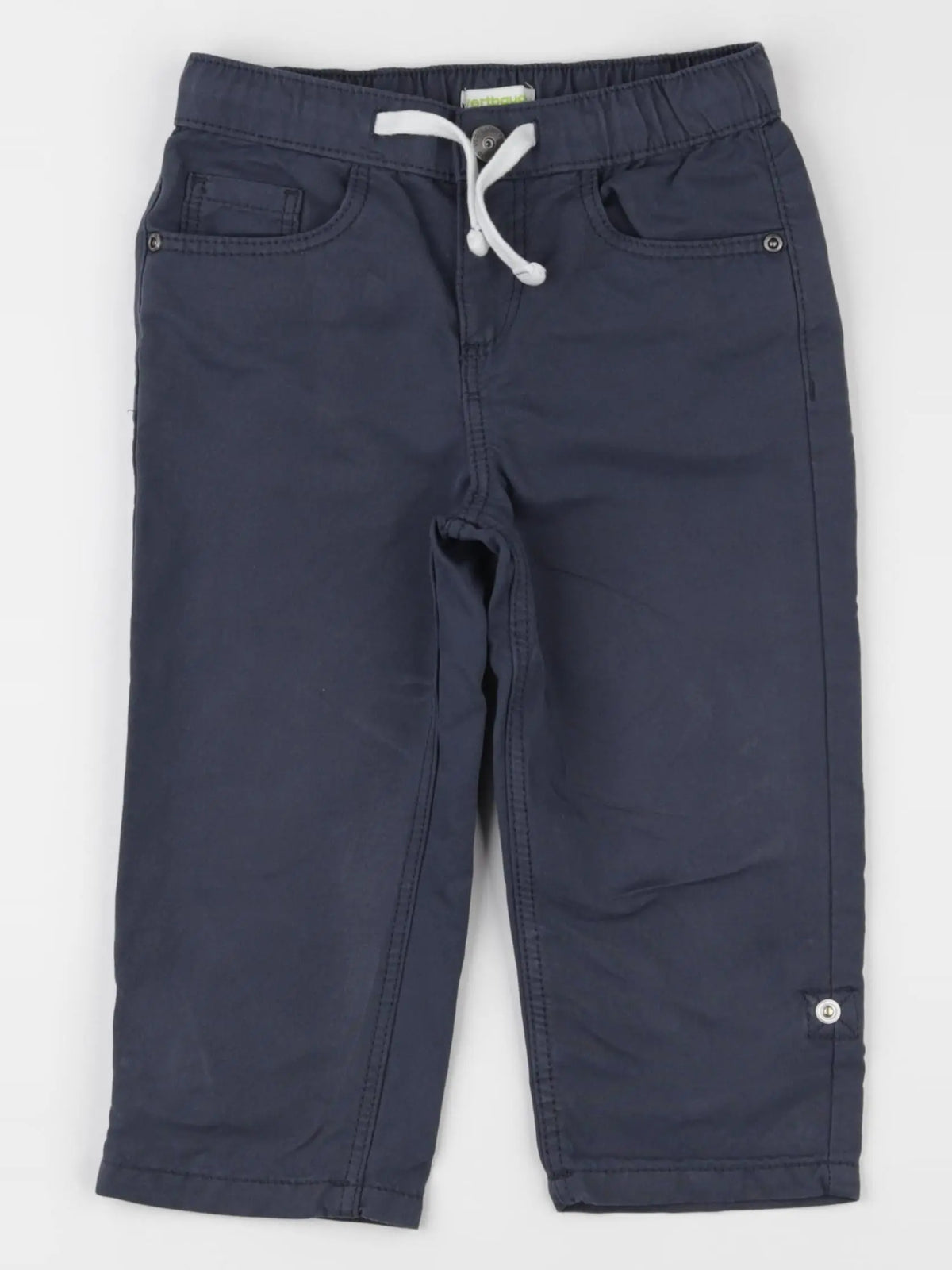 Vertbaudet - pantacourt bleu - 5 ans