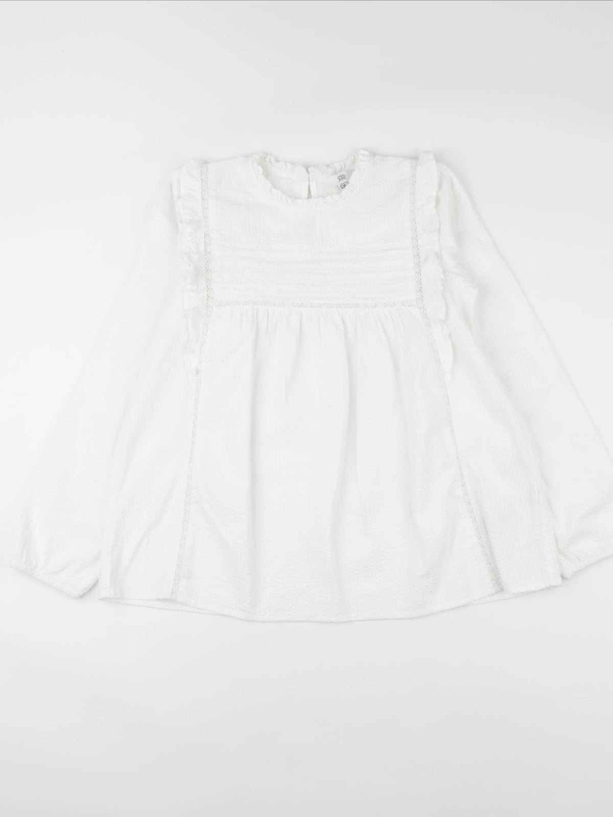 La Redoute - blouse blanc - 12 ans