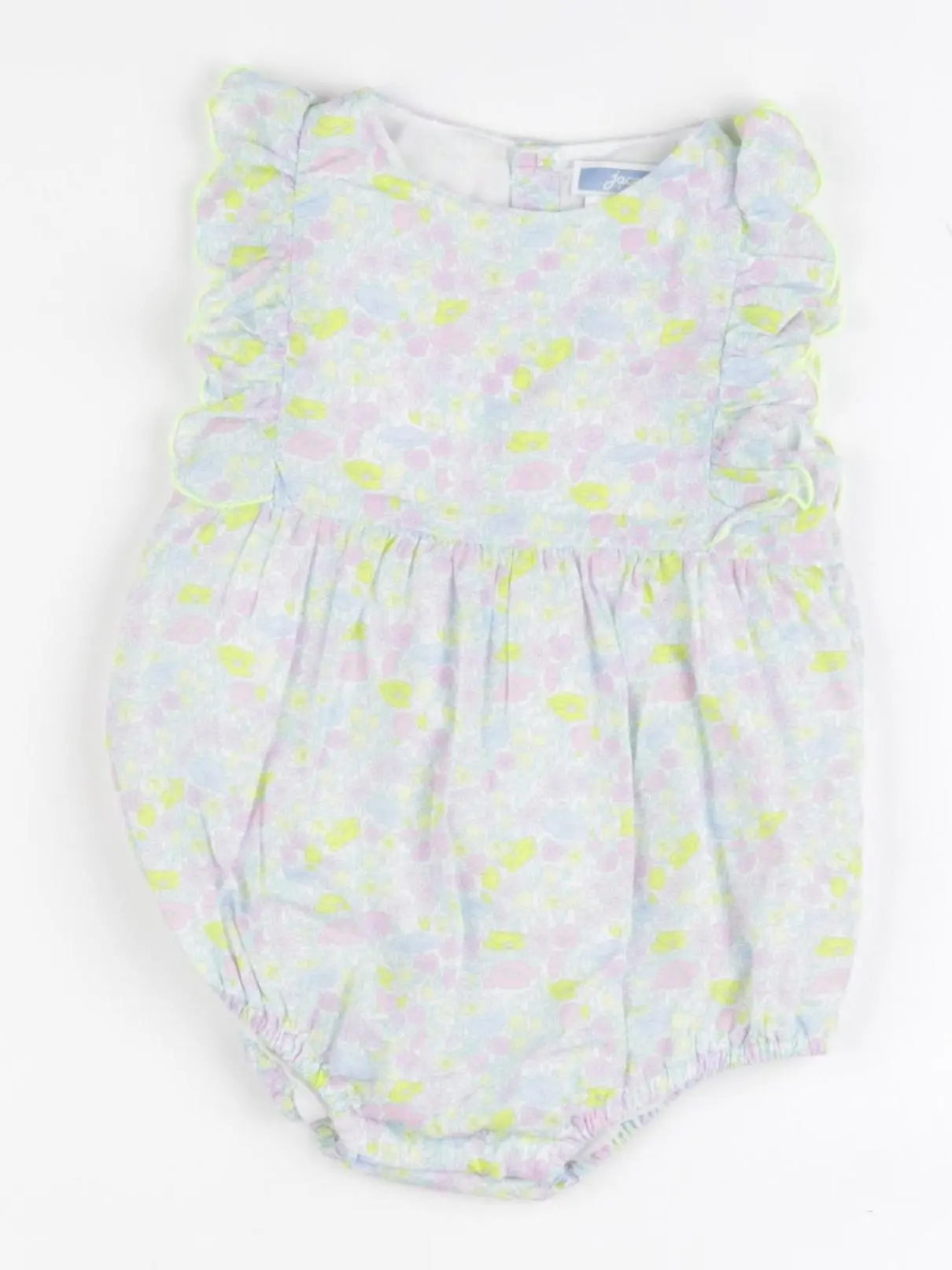 Jacadi - combinaison liberty multicolore - 12 mois