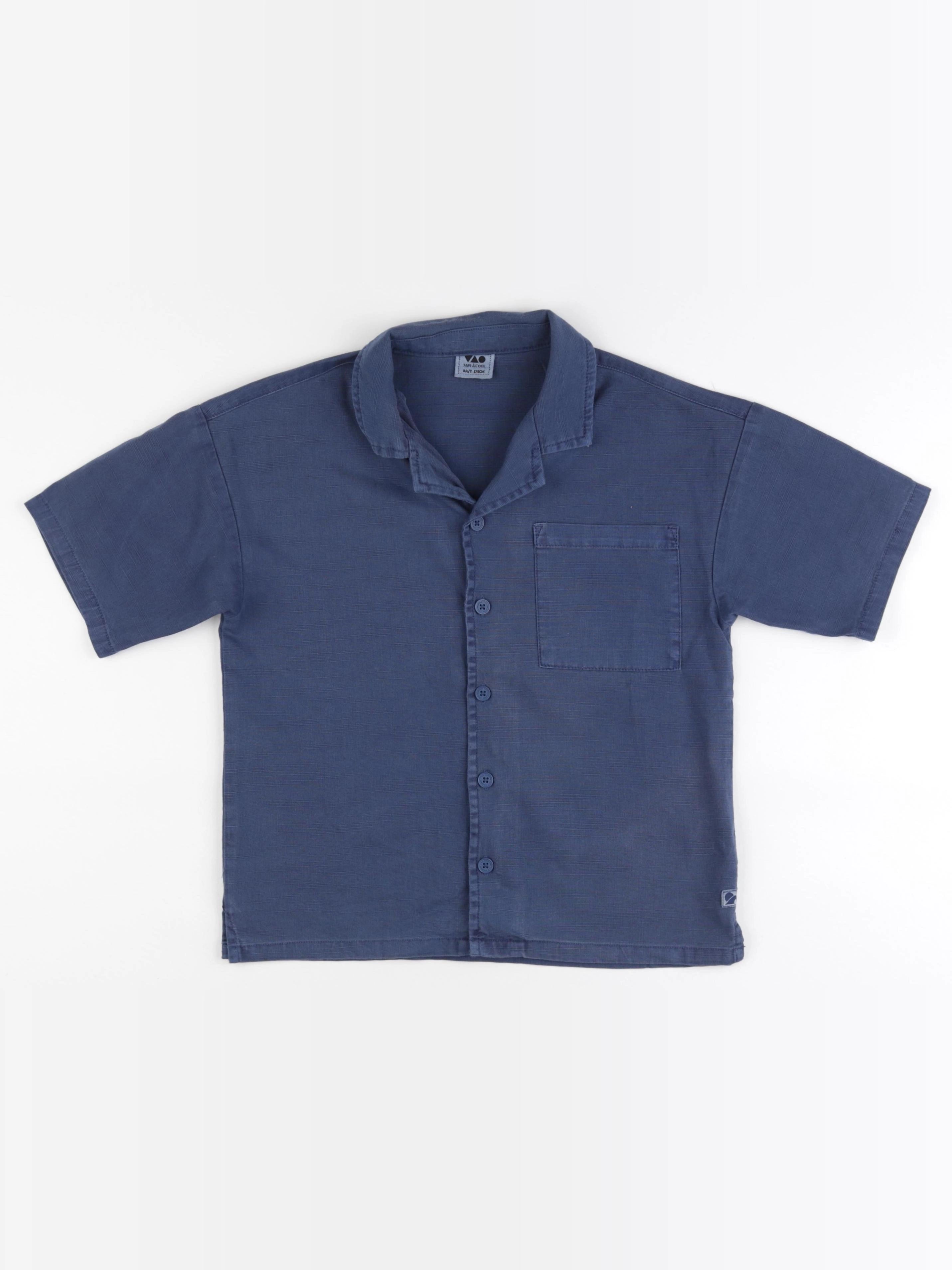 Tape à l'oeil - chemise bleu - 8 ans