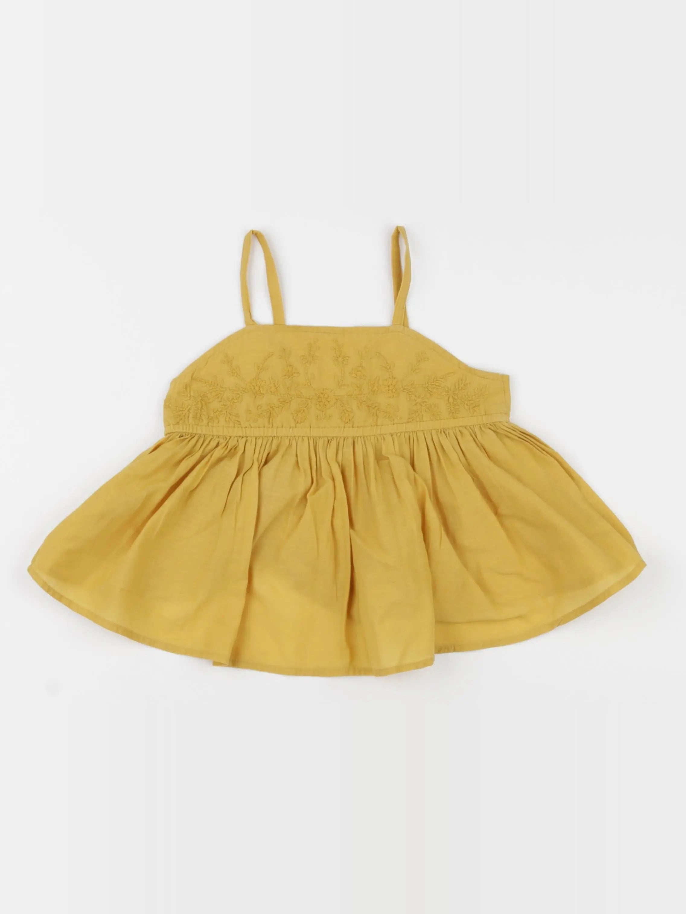 Mango - blouse jaune - 5 ans