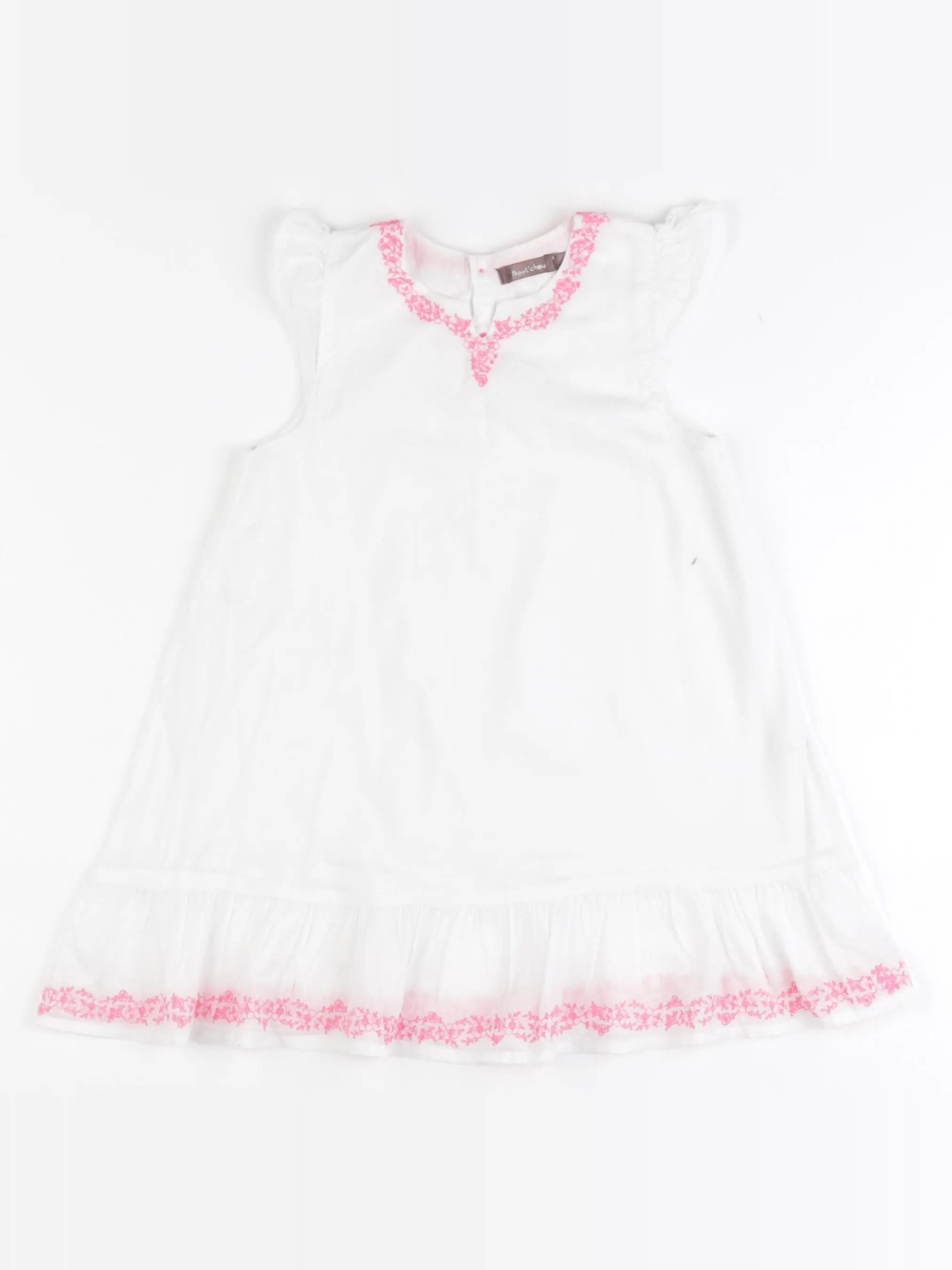 Boutchou - robe blanc - 24 mois