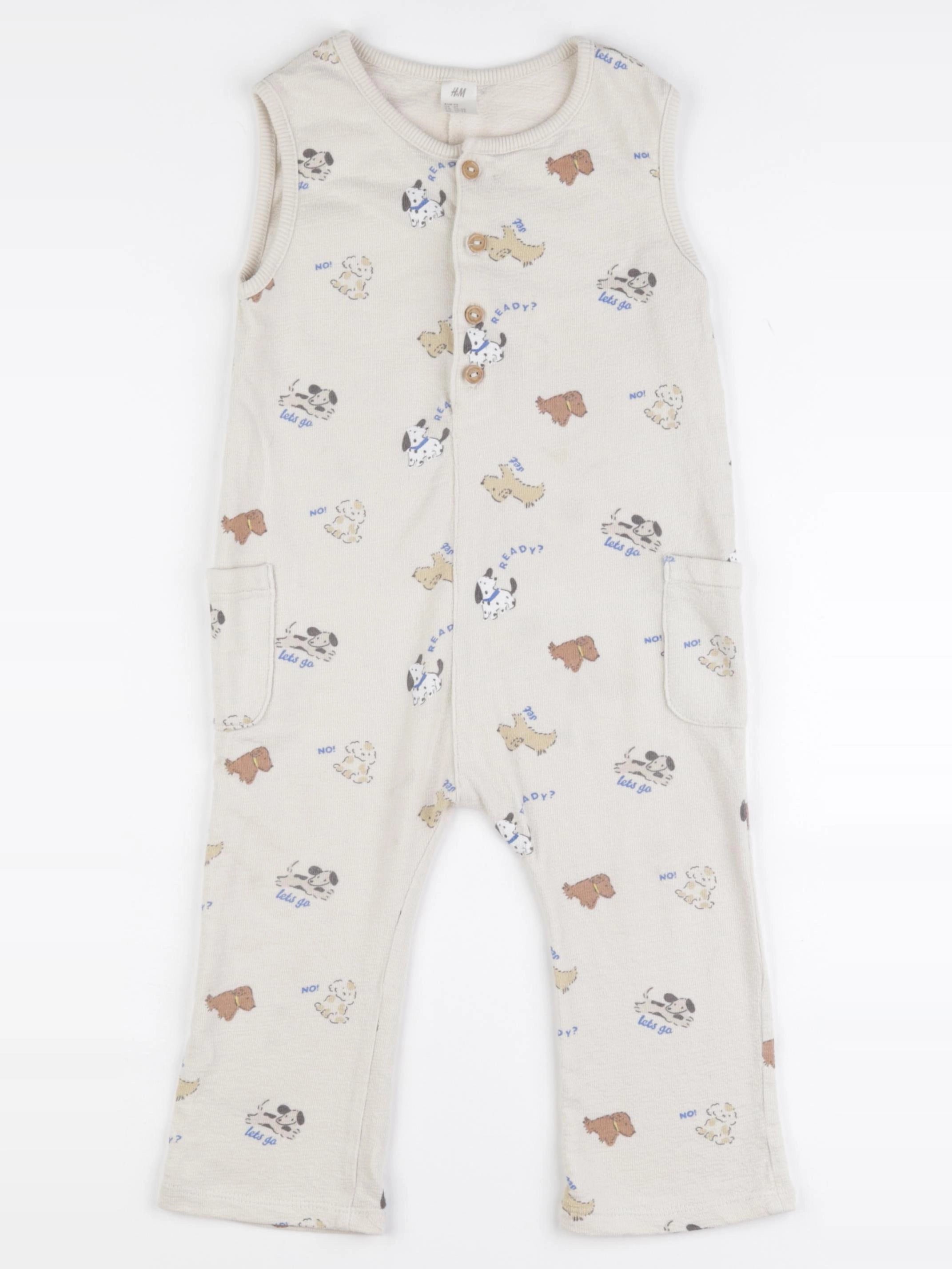 H&M - combinaison beige - 2 ans