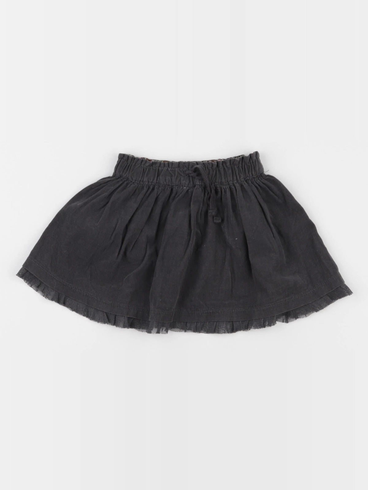 Zara - jupe gris - 12/18 mois