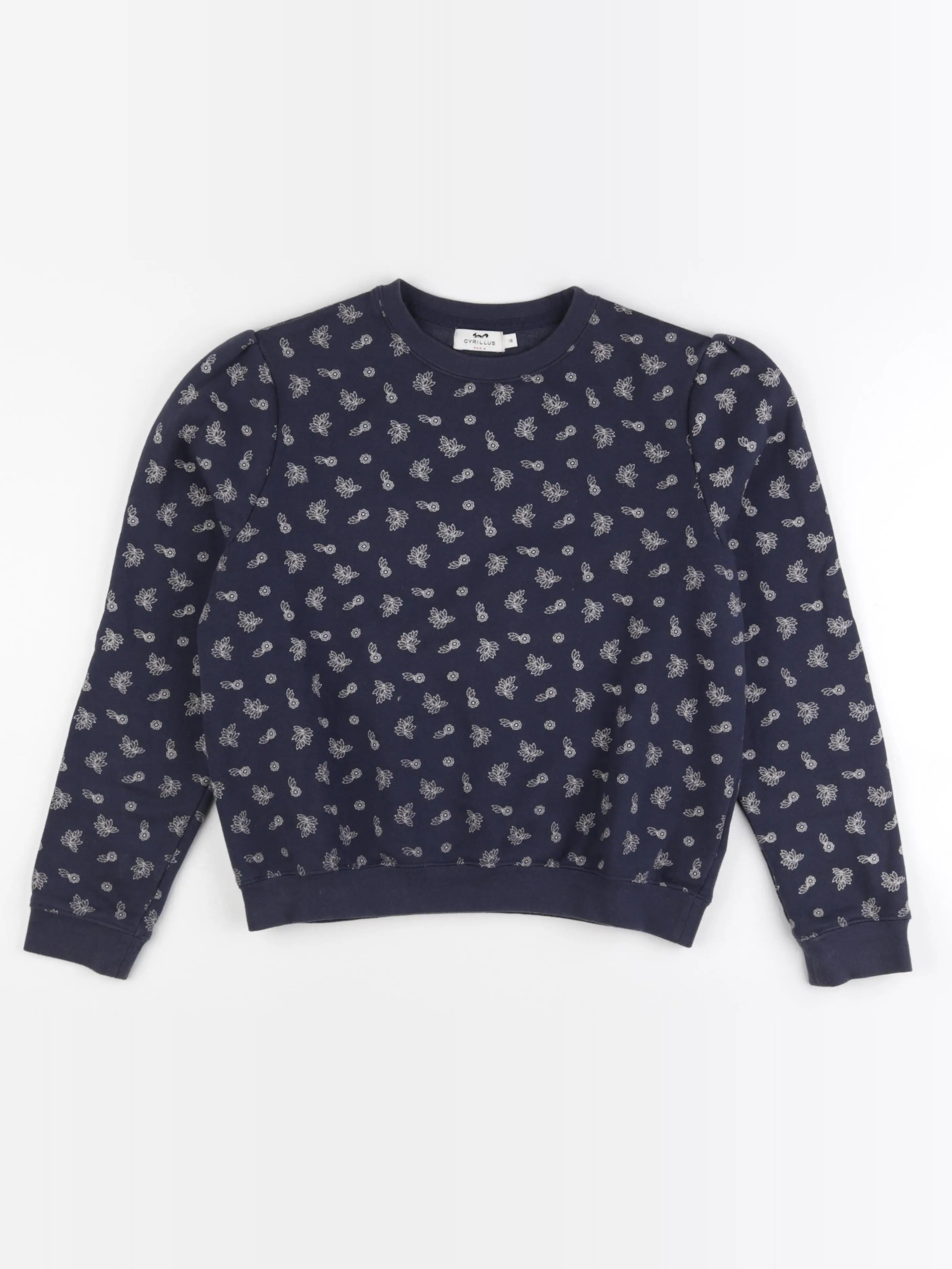 Cyrillus - sweat bleu - 16 ans