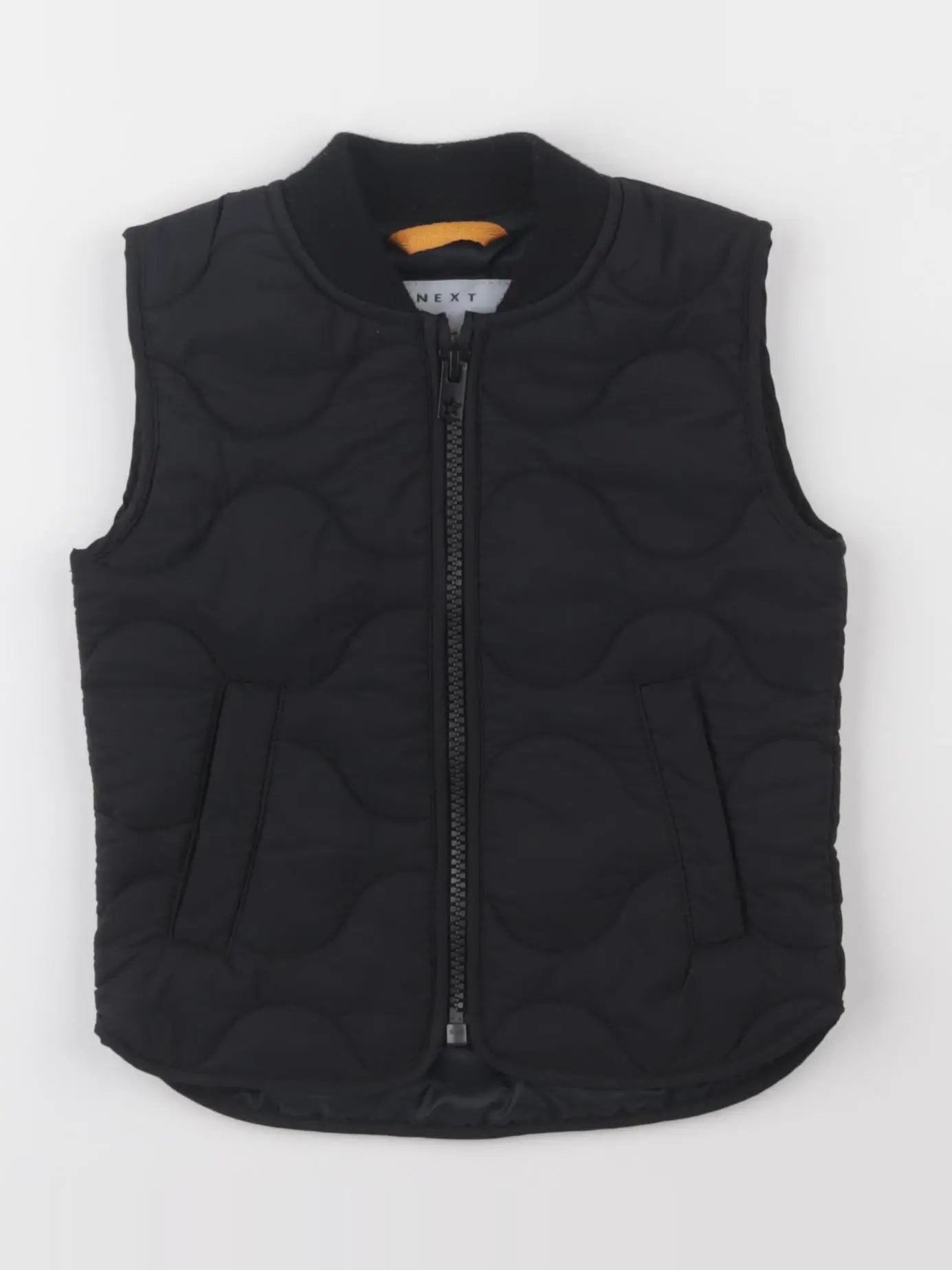 Next - doudoune noir - 6/9 mois