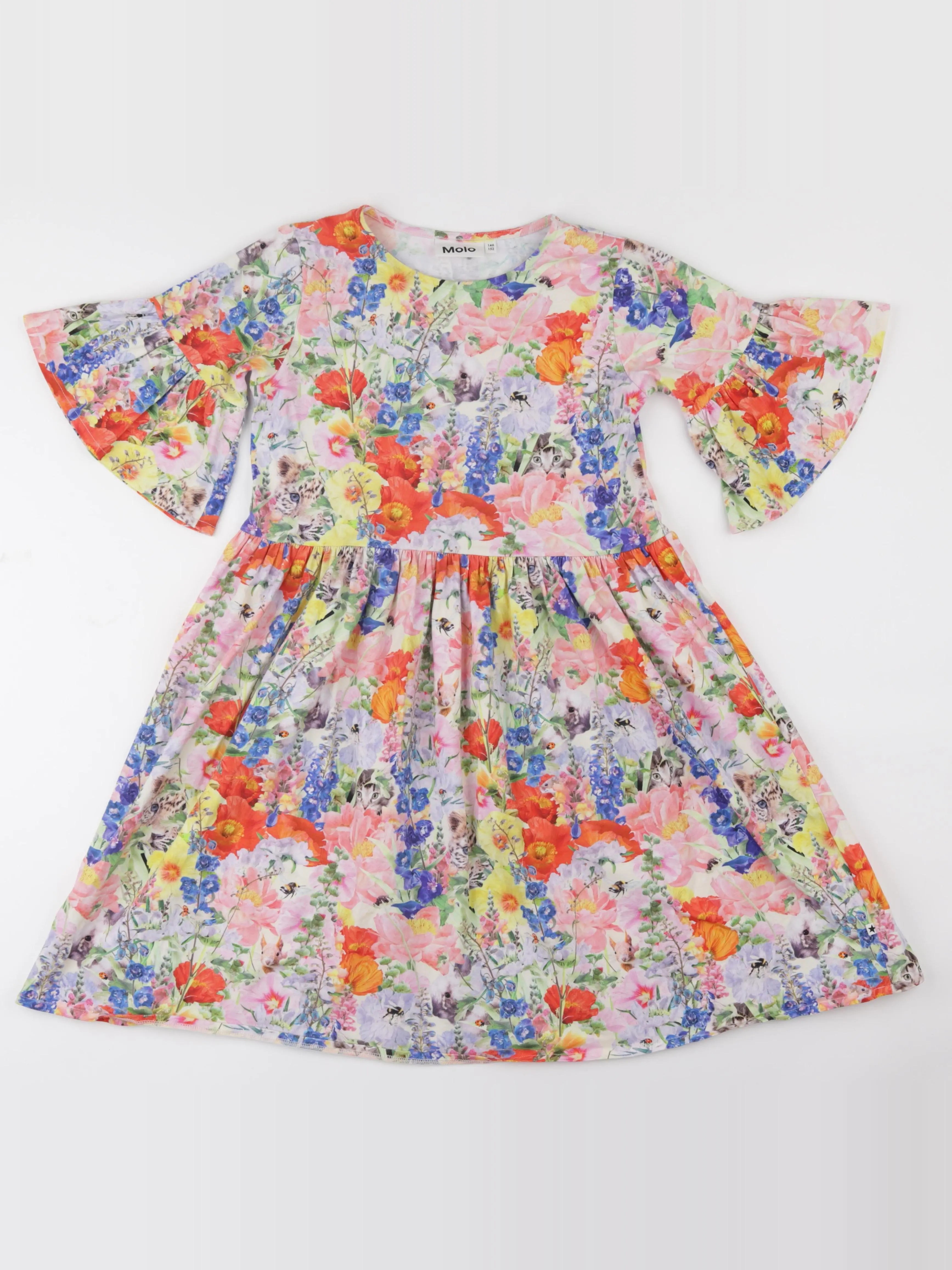 Molo - robe multicolore - 11/12 ans