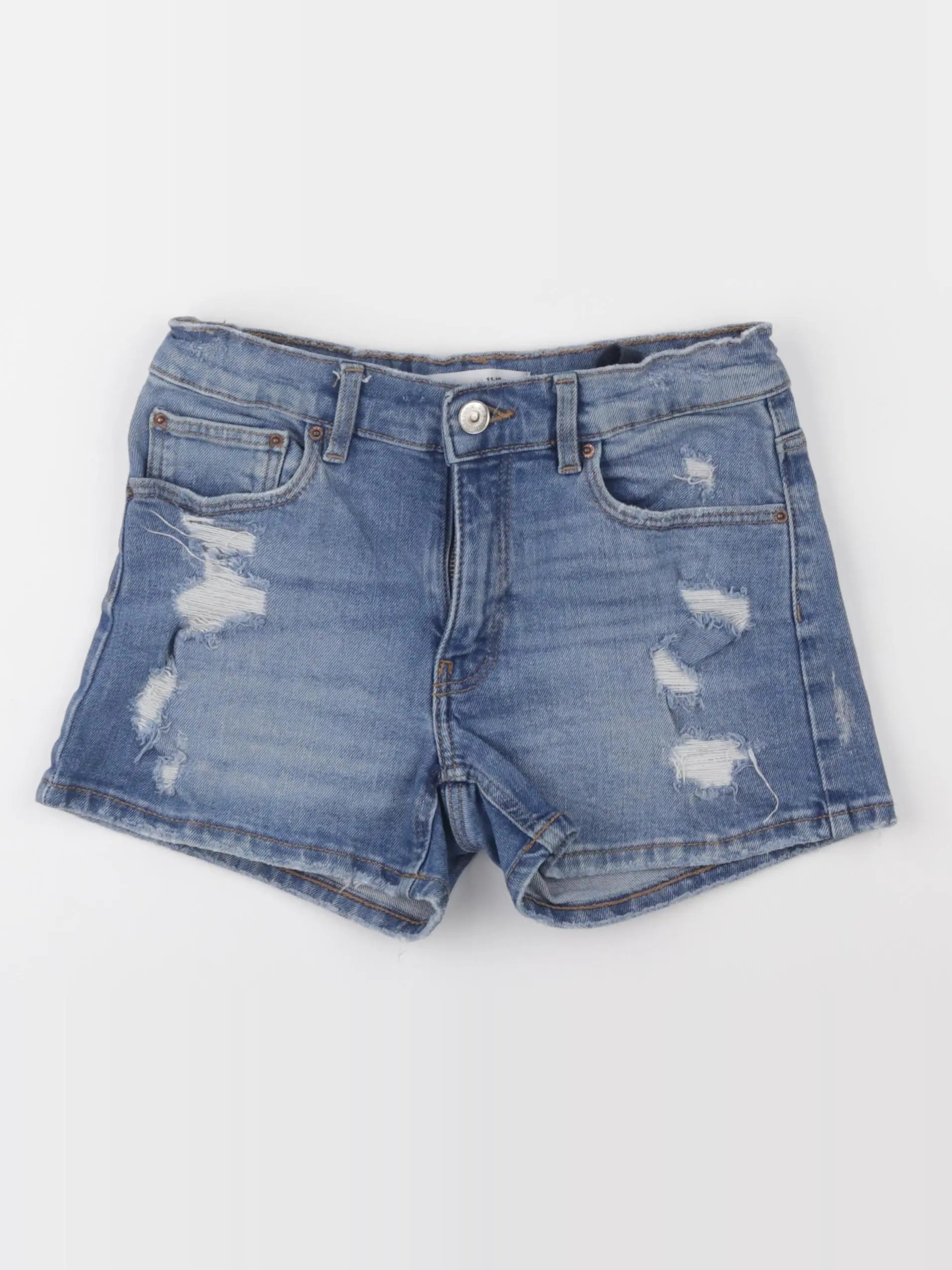 Zara - short bleu - 11/12 ans
