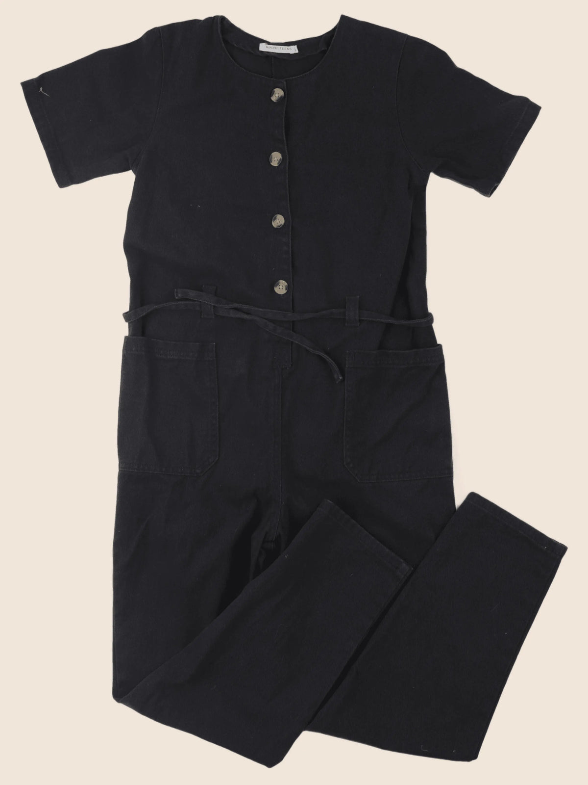 Monoprix - combinaison noir - 12 ans