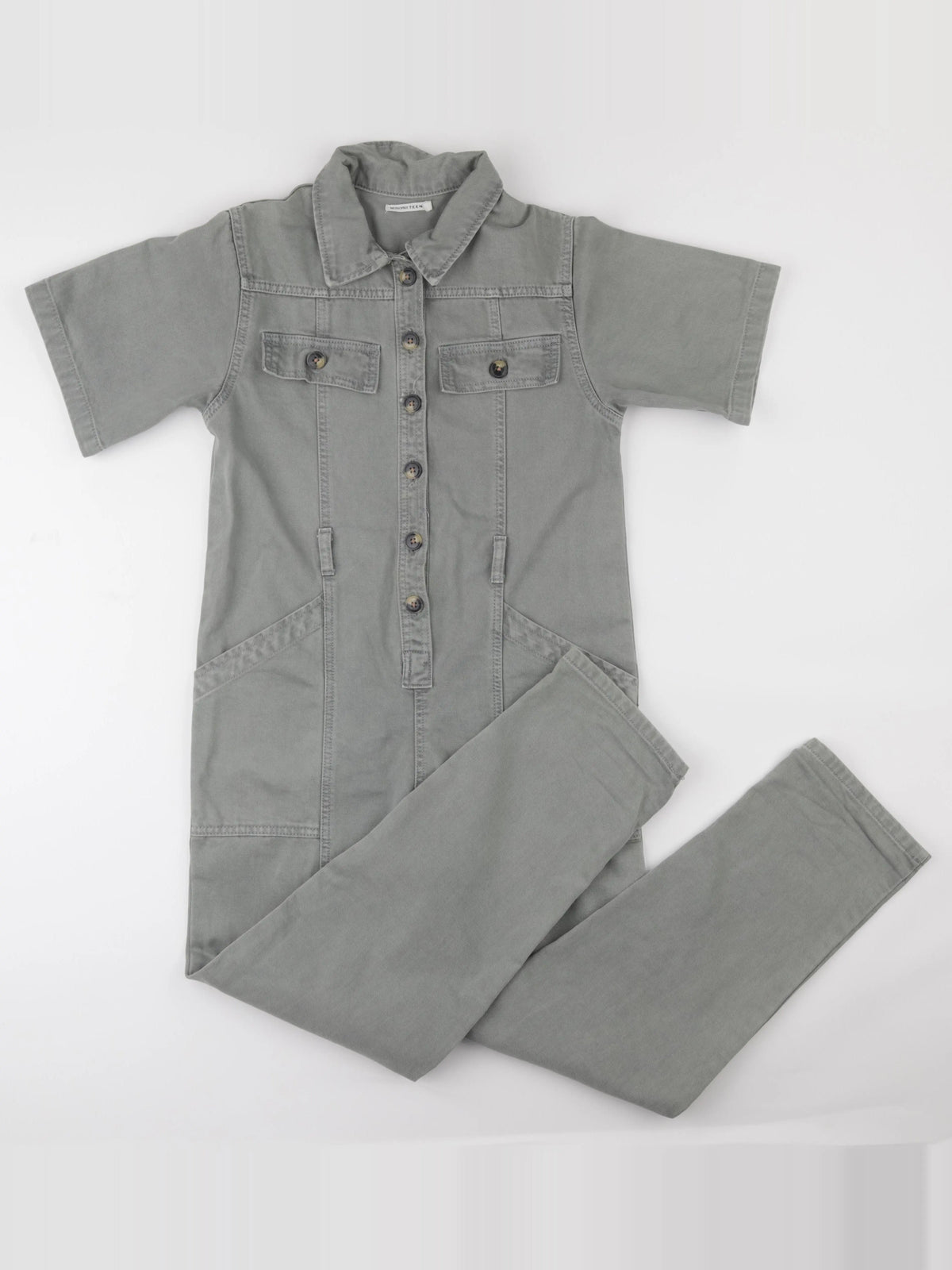 Monoprix - combinaison vert - 12 ans