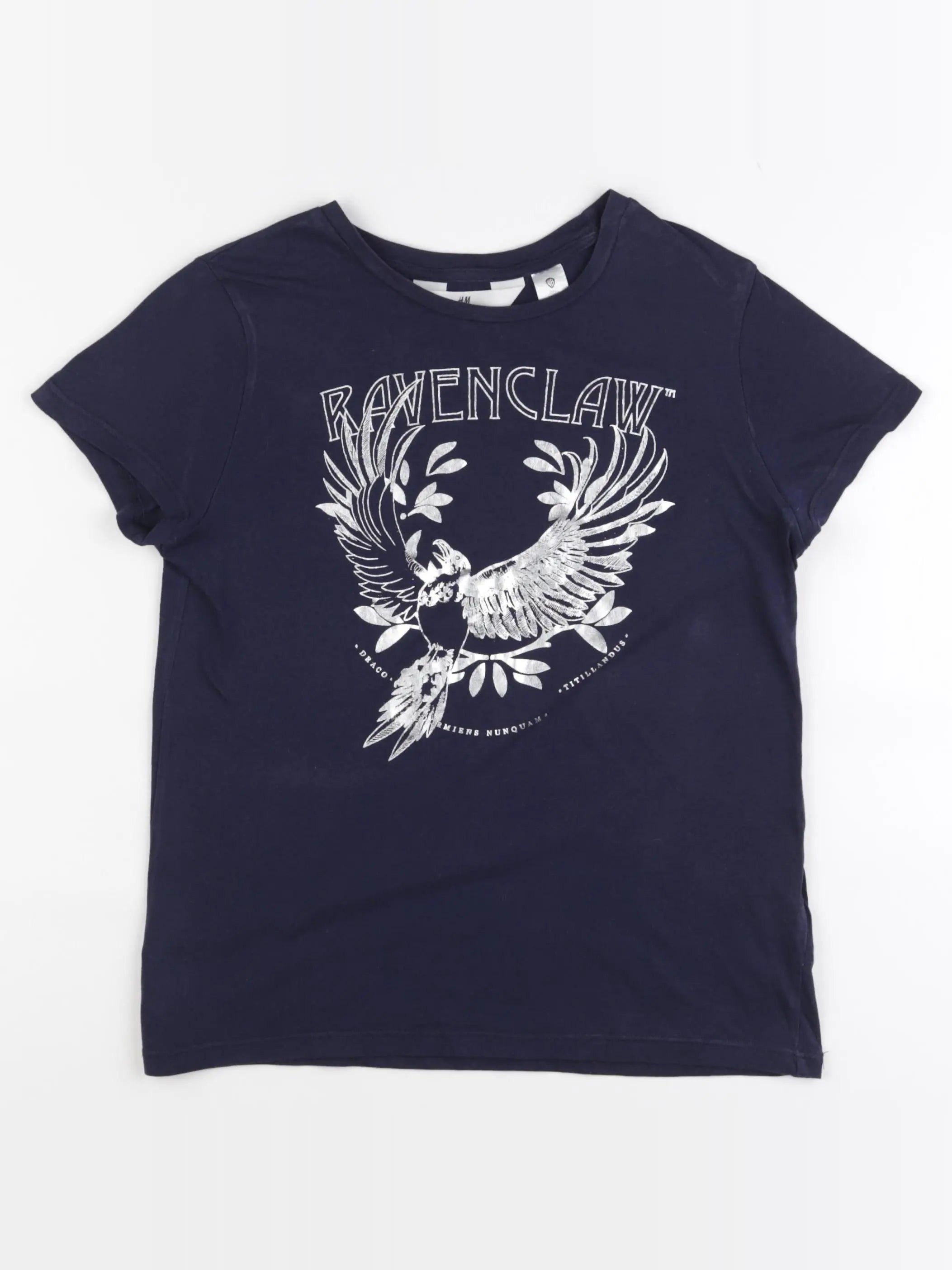 H&M - tee-shirt bleu - 10/12 ans