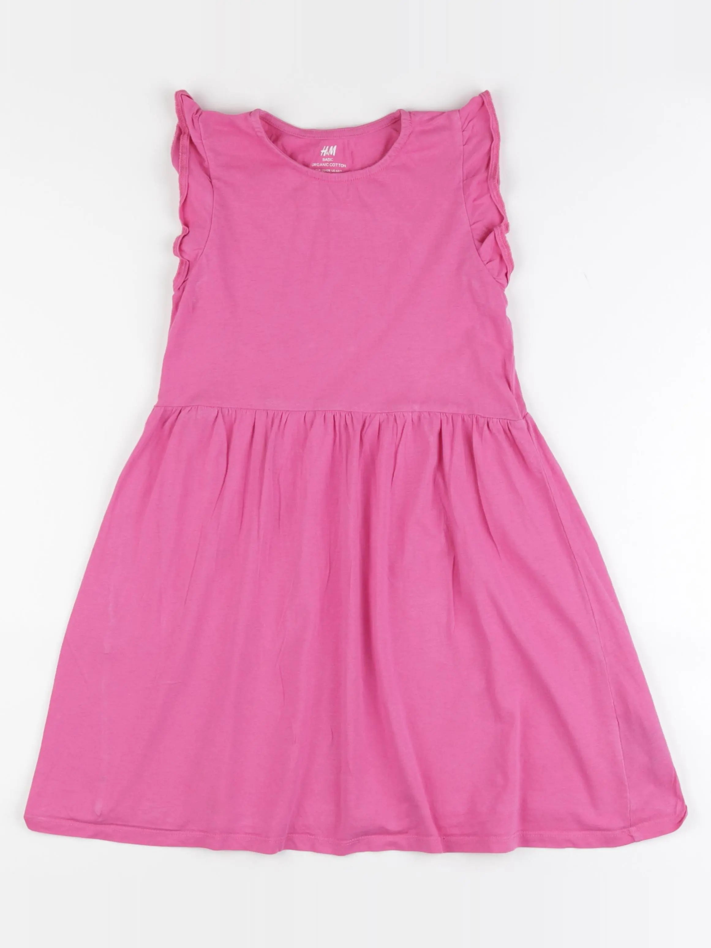 H&M - robe rose - 6/8 ans
