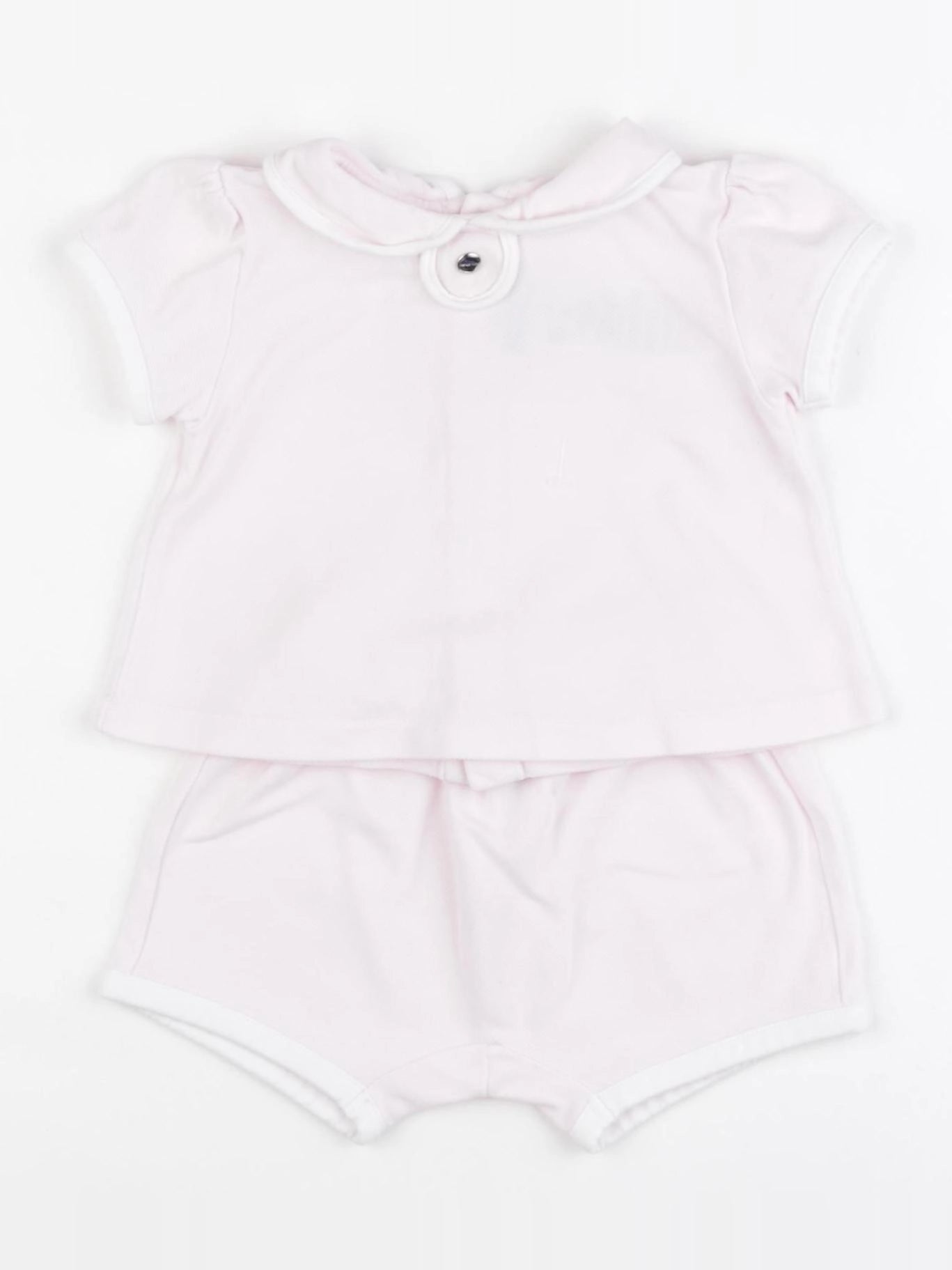 Jacadi - ensemble rose - 6 mois