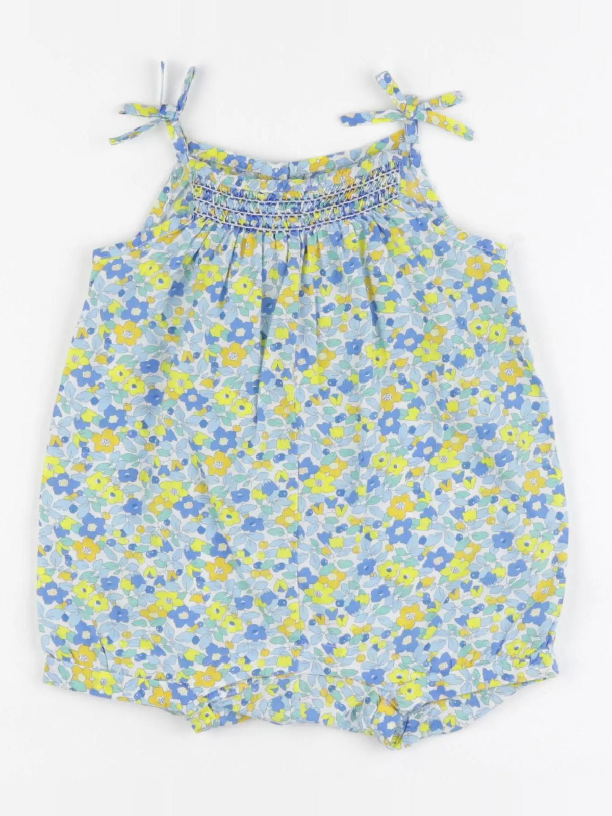 Jacadi - combinaison liberty multicolore - 6 mois