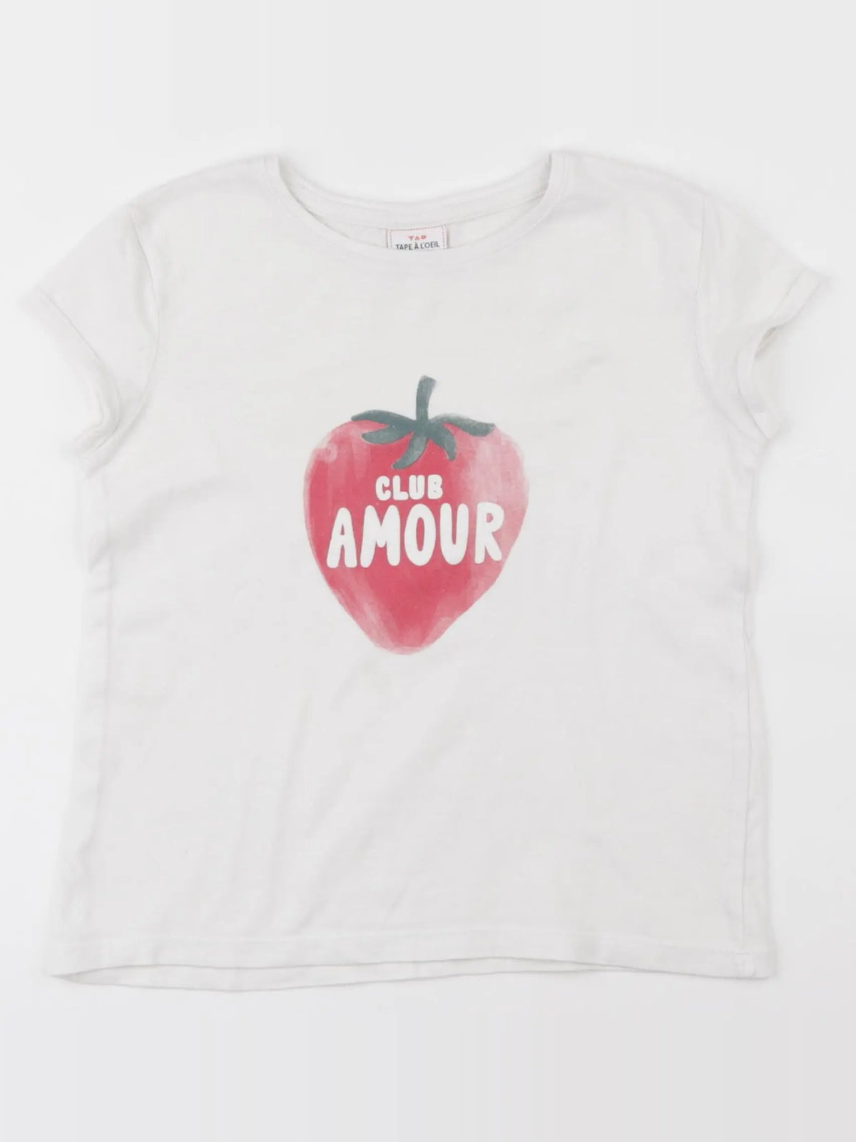 Tape à l'oeil - tee-shirt blanc - 4 ans