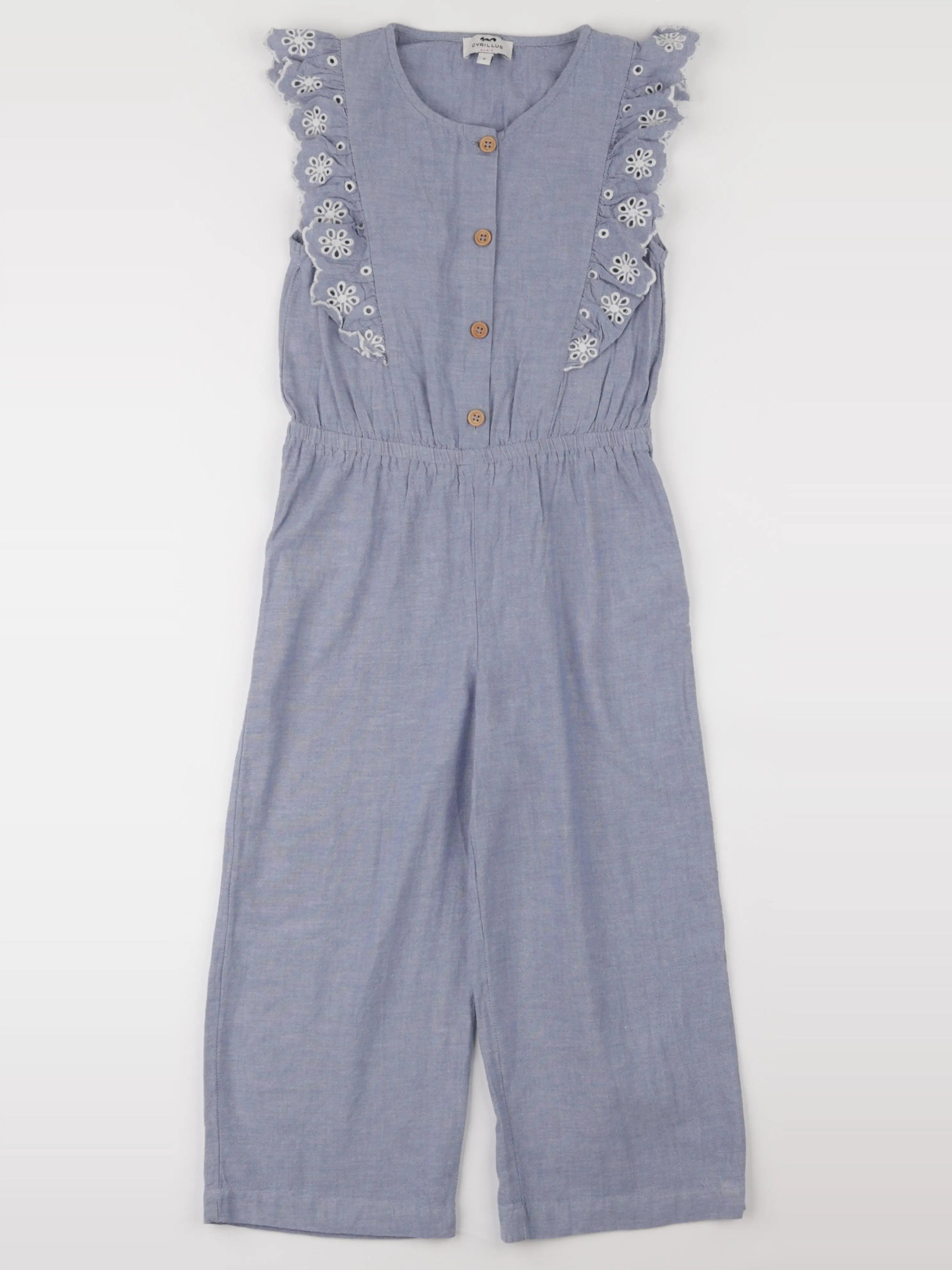 Cyrillus - combinaison bleu - 8 ans