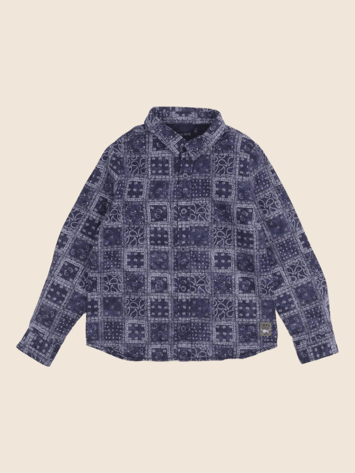 IKKS - chemise bleu - 4 ans