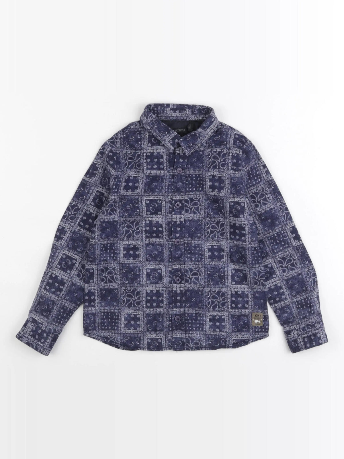 IKKS - chemise bleu - 4 ans