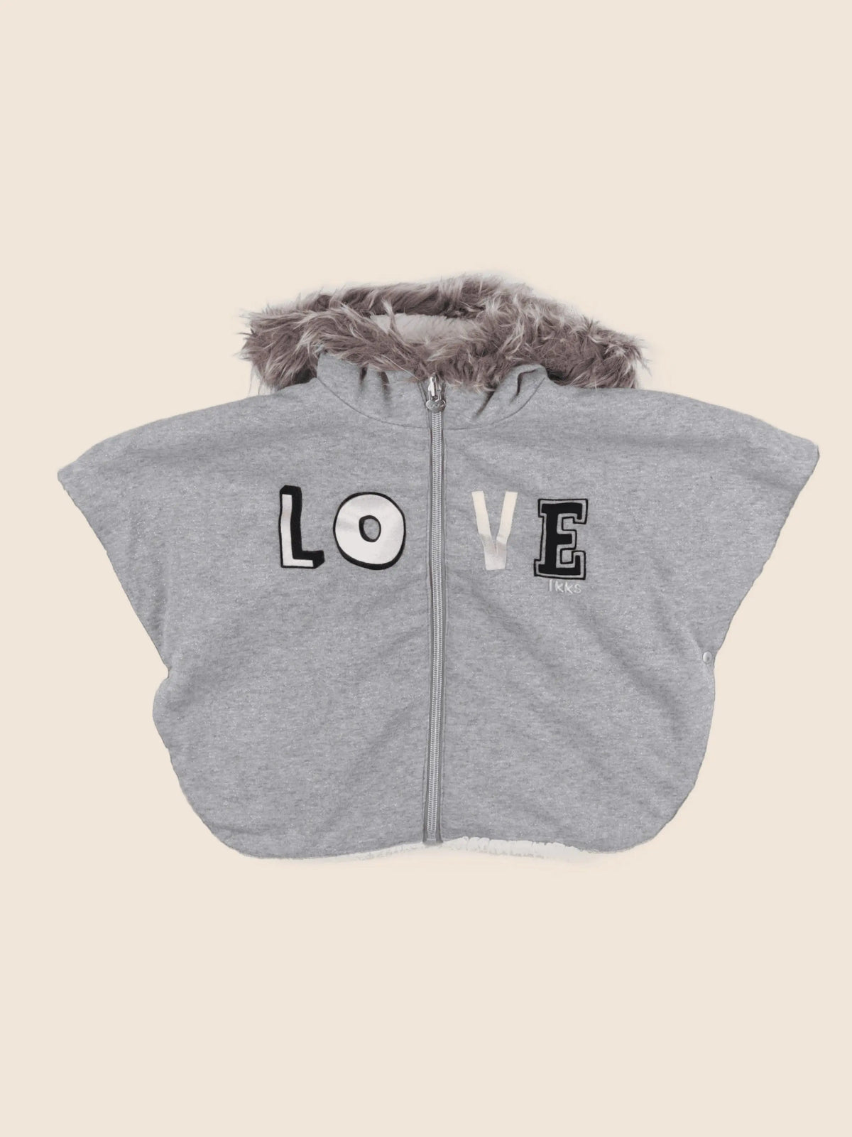IKKS - cape gris - 3 ans