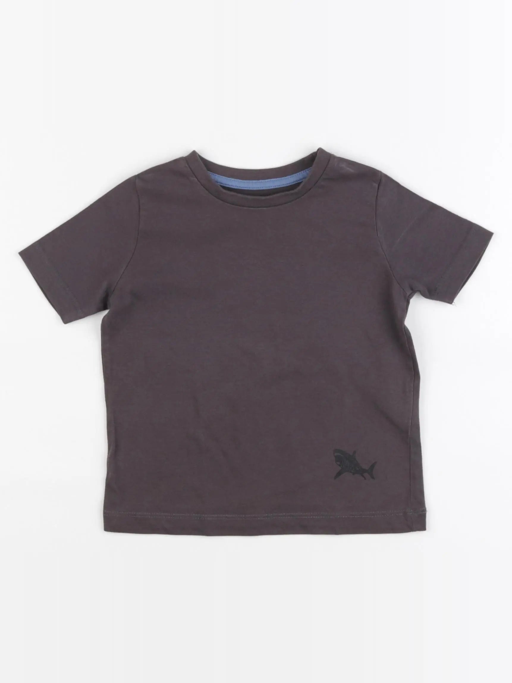 Vertbaudet - tee-shirt marron - 2 ans