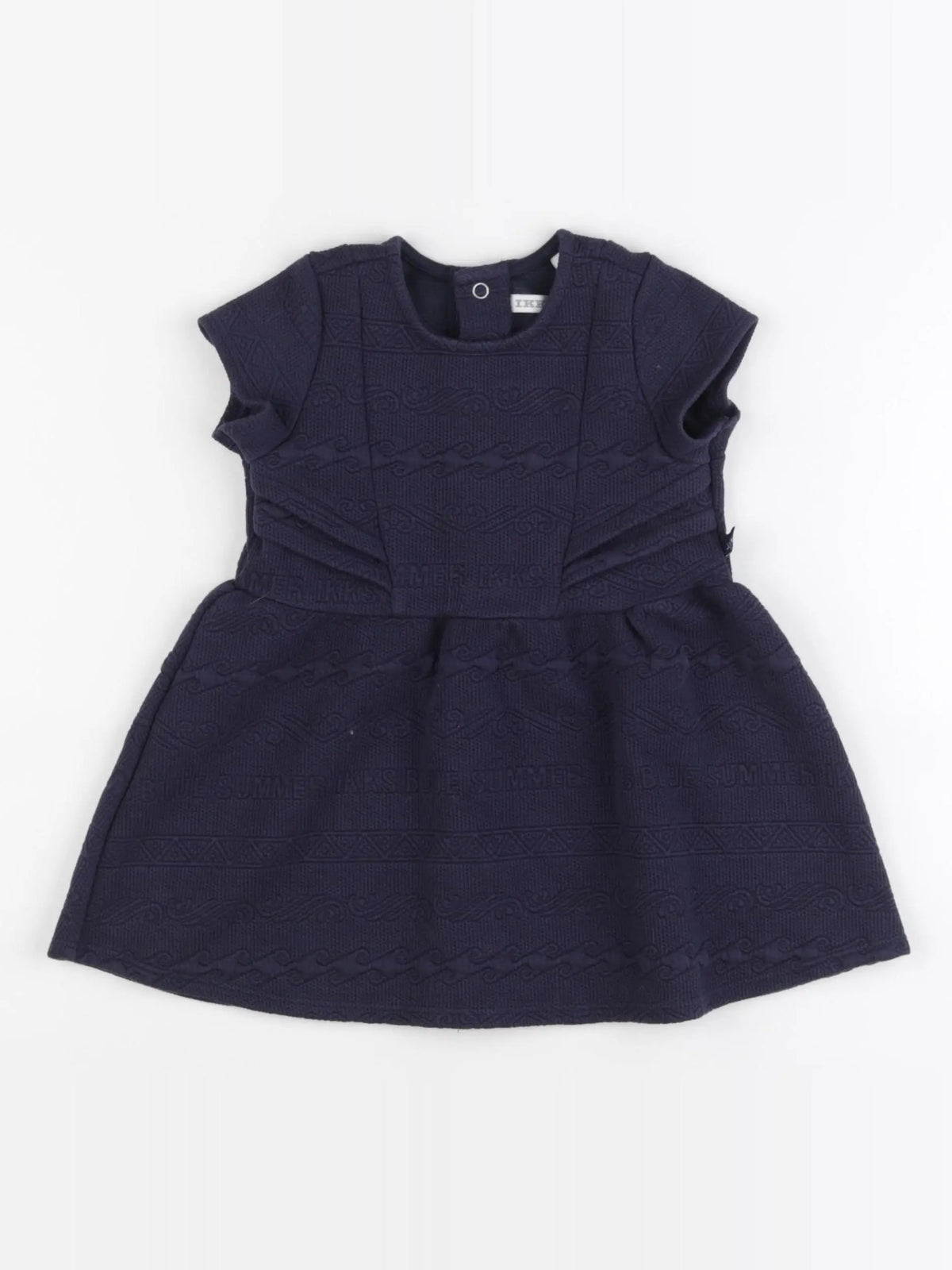 IKKS - robe bleu - 18 mois