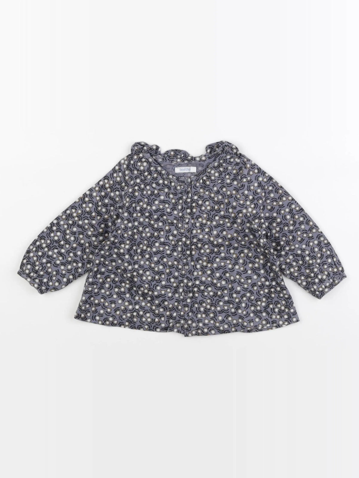 Boutchou - blouse violet - 6 mois